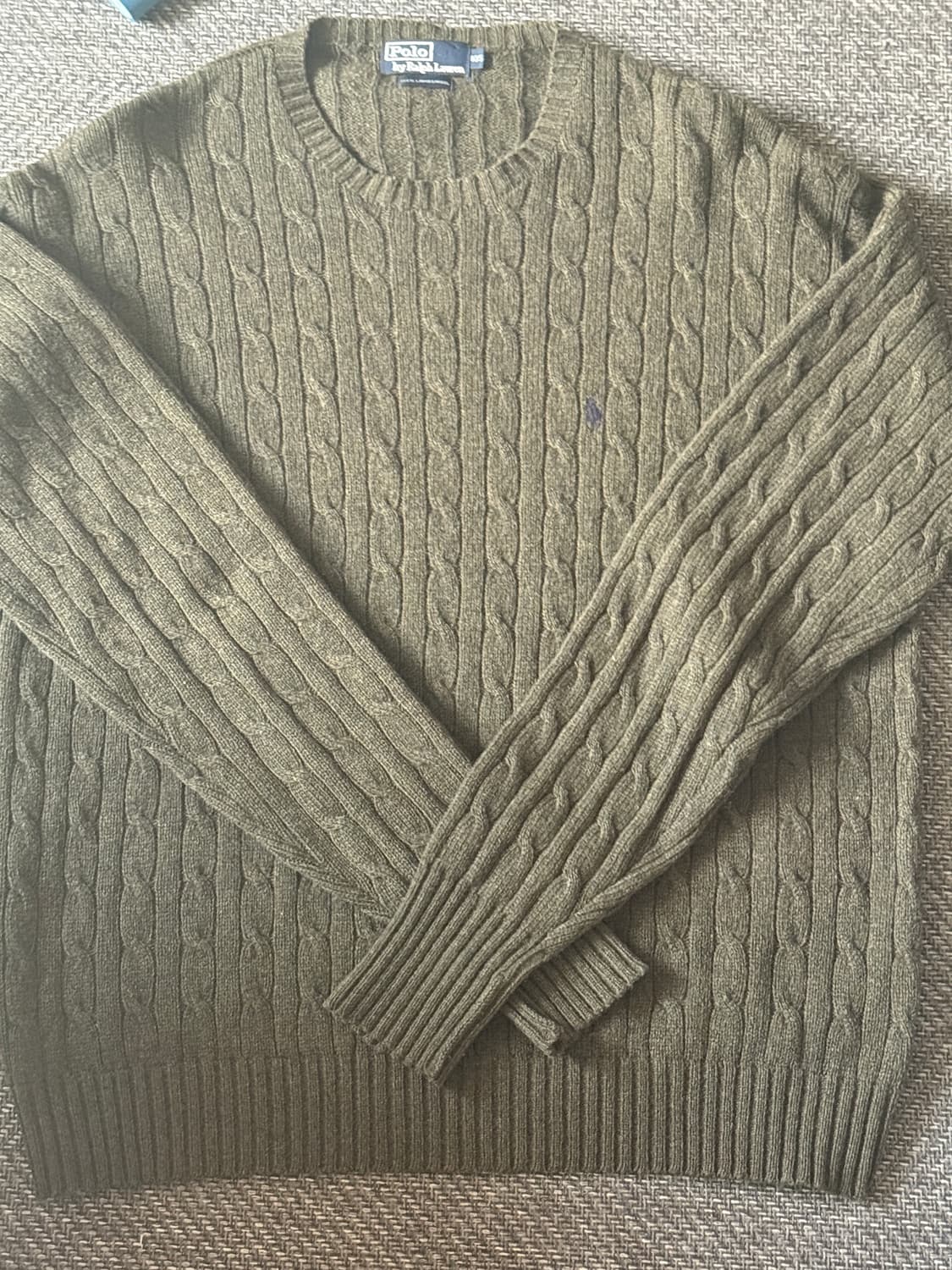 폴로랄프로렌 램스울 니트 xl 상품이미지1