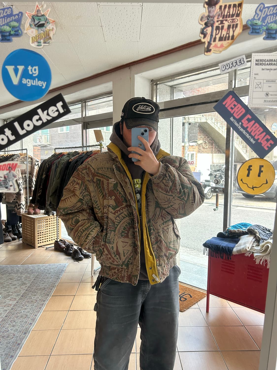 90‘s Nike 삼나스포츠 리버시블 패딩 상품이미지10