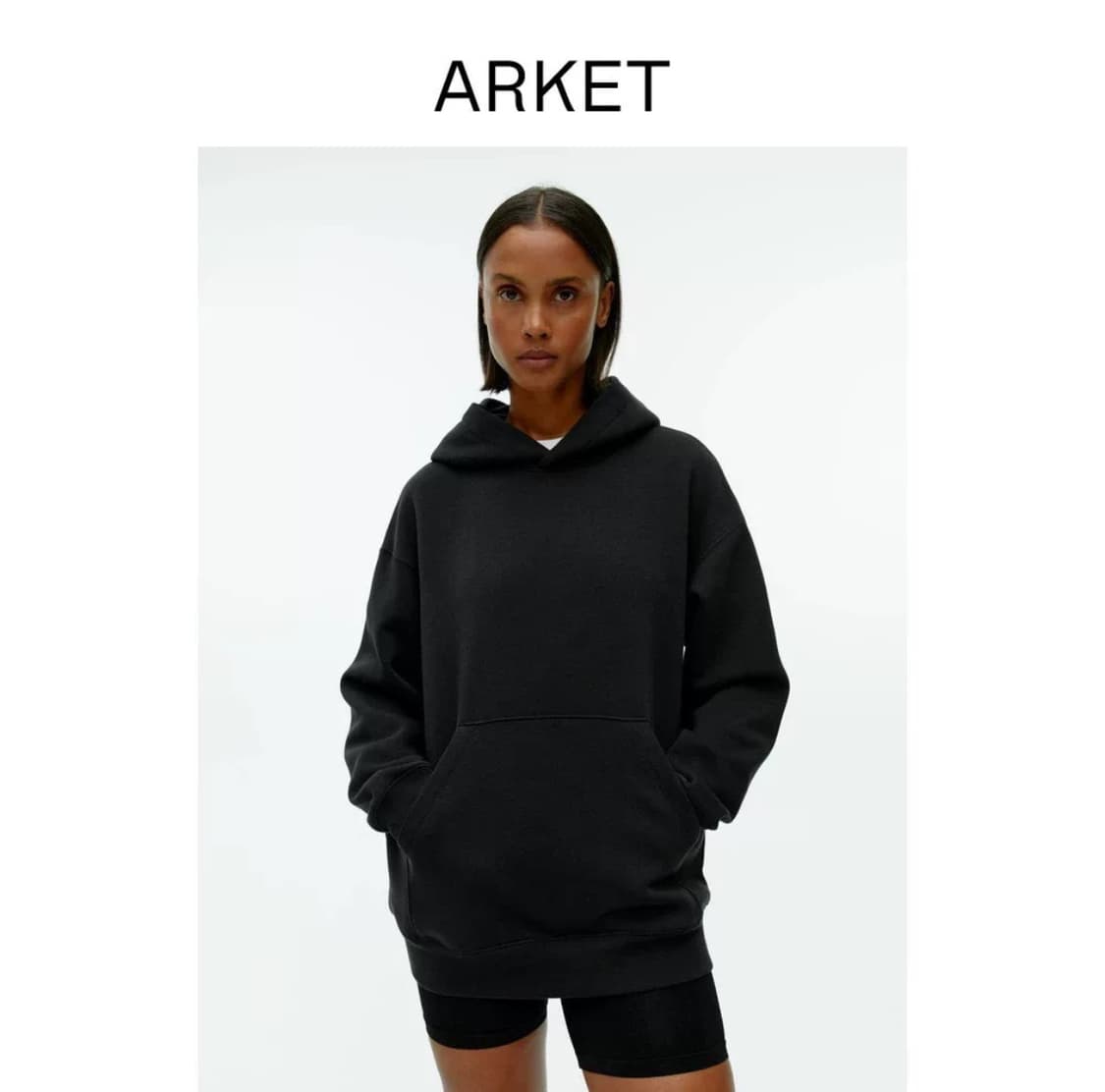 arket loose-fit hoodie- XS 상품이미지1