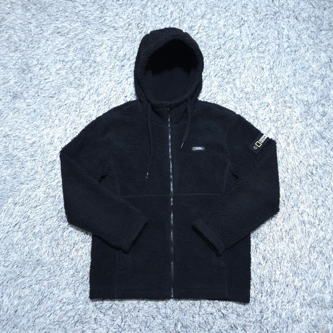 내셔널지오그래픽) L 남자 플리스 풀집업 뽀글이 / 왕눈이샵 상품이미지1