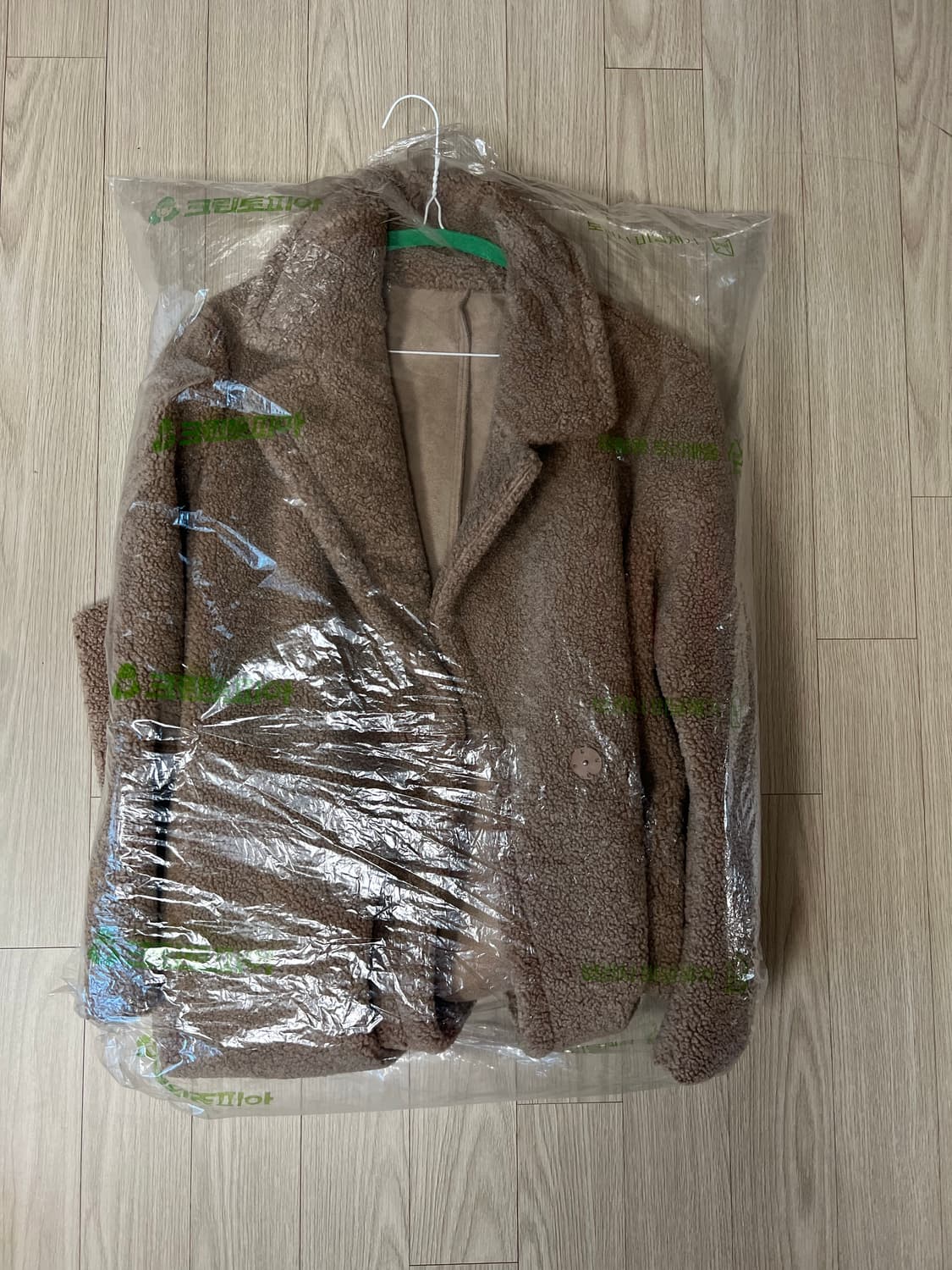 자라 테디베어 롱코트 상품이미지5