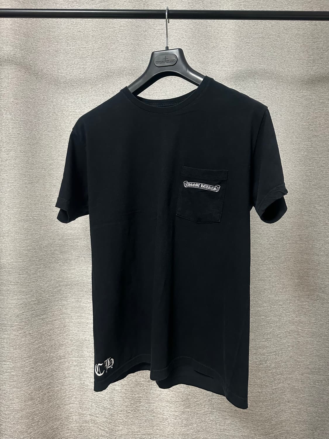 크롬하츠 플레어로고 반팔 블랙 (L) 상품이미지1