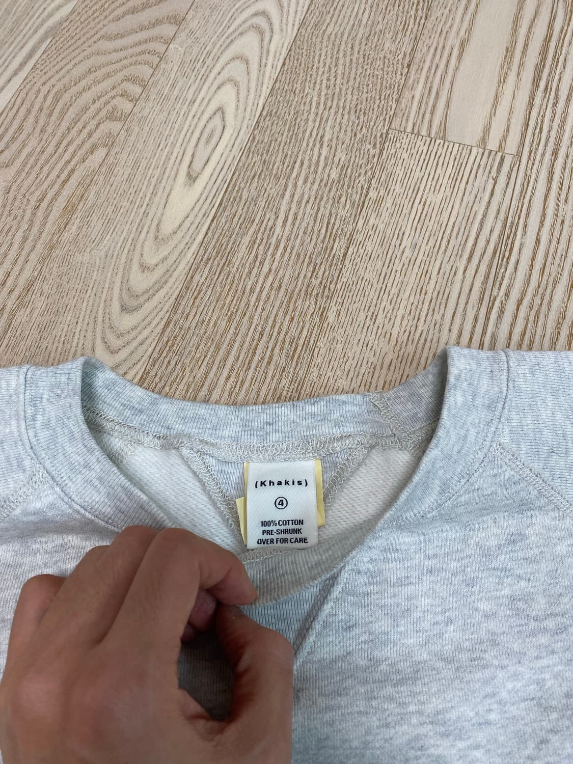 [XL] 카키스 메이저 크루넥 오트밀 상품이미지3