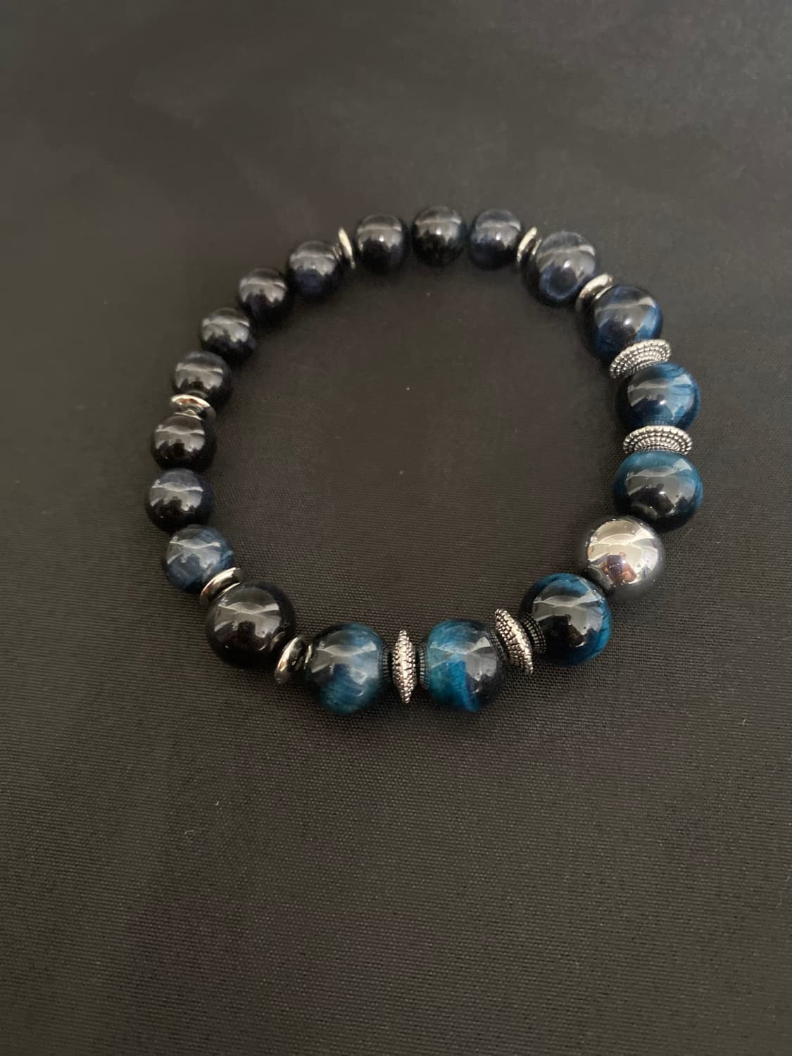 다크 블루 호안석 팔찌 상품이미지2
