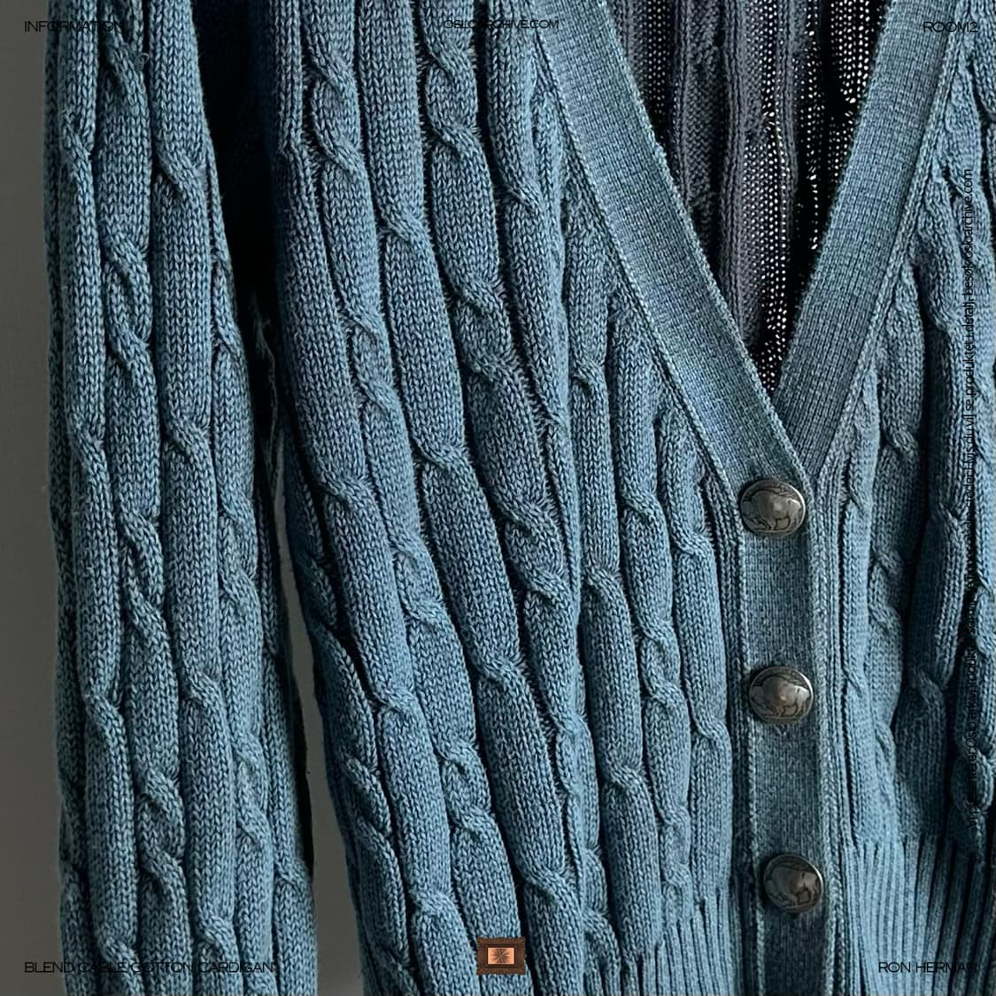 2012 FW Ron Herman Cable Cardigan 상품이미지3