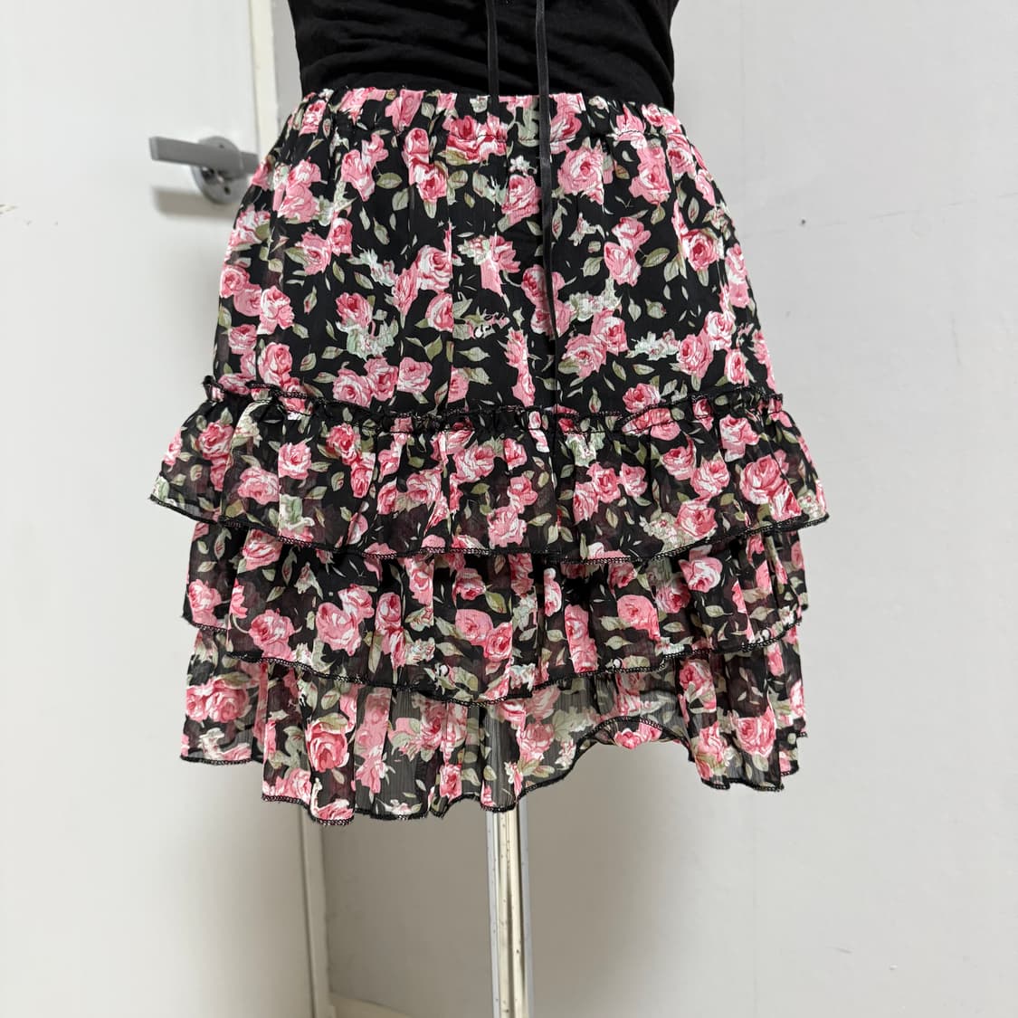 플라워 캉캉 스커트  상품이미지1