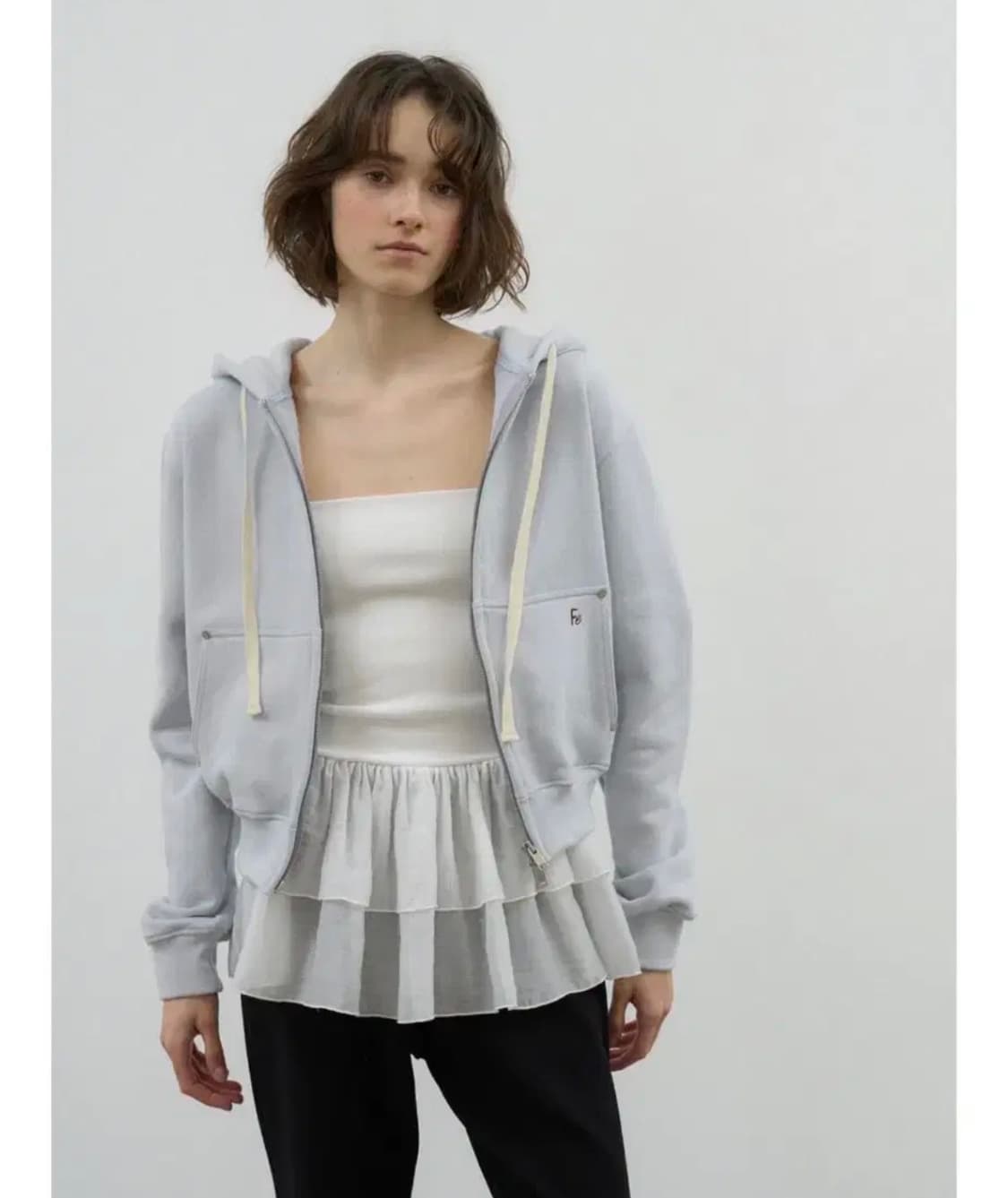 포에토 Charger logo hoody 후드집업 상품이미지4