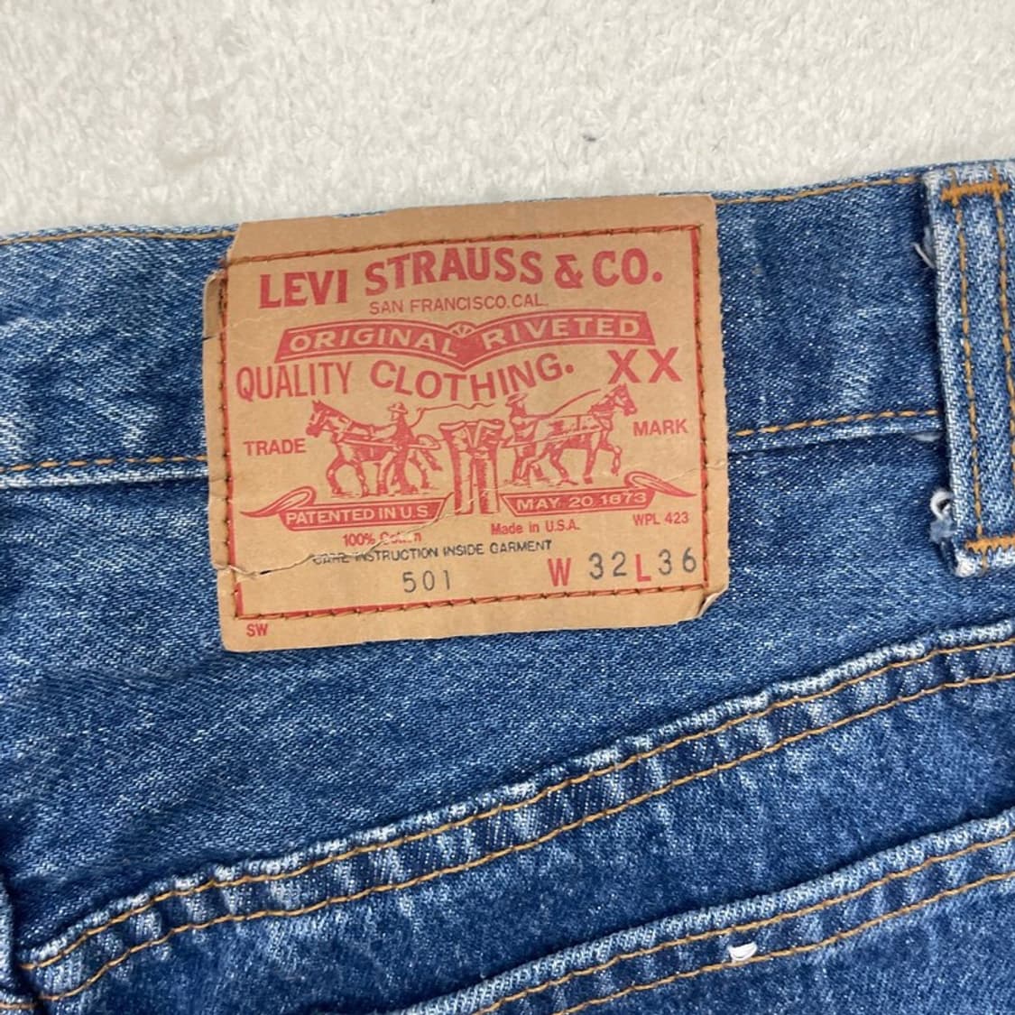 LEVI'S 501 W32 L36 상품이미지5