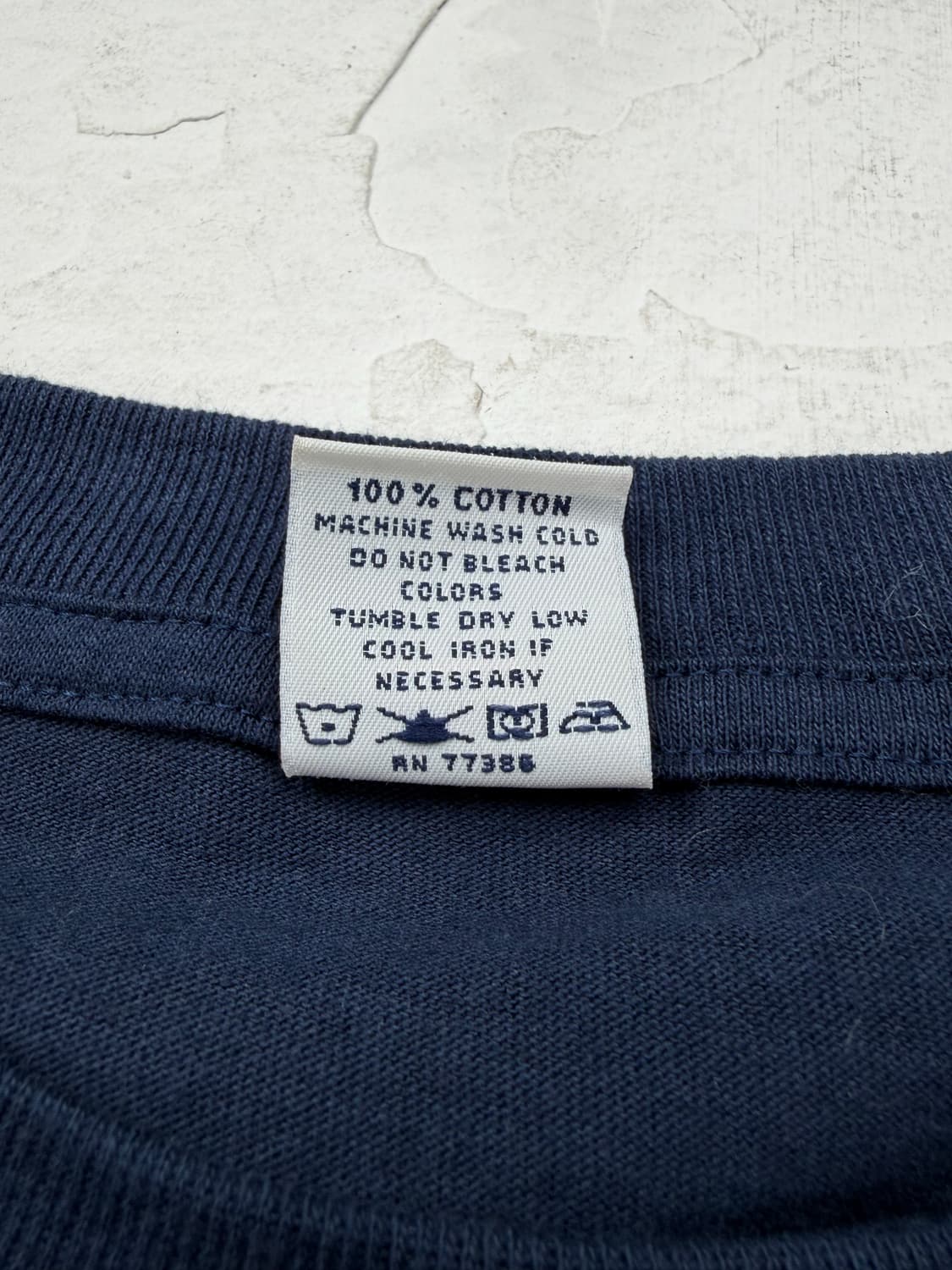 90s New York Yankees Tee (navy) 상품이미지4