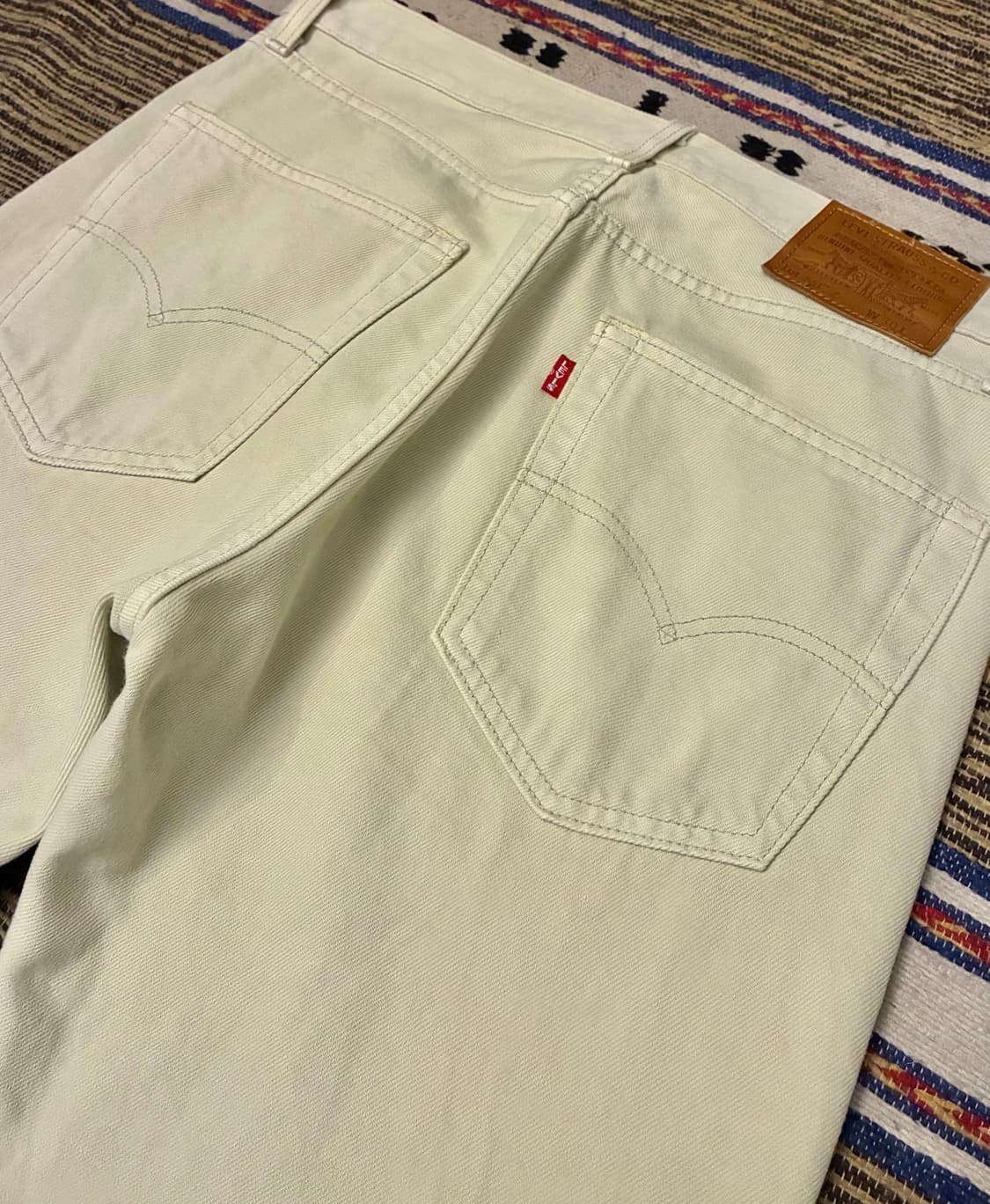 (32)리바이스 551z 프리미엄 빅E 화이트진 크림진데님 상품이미지8