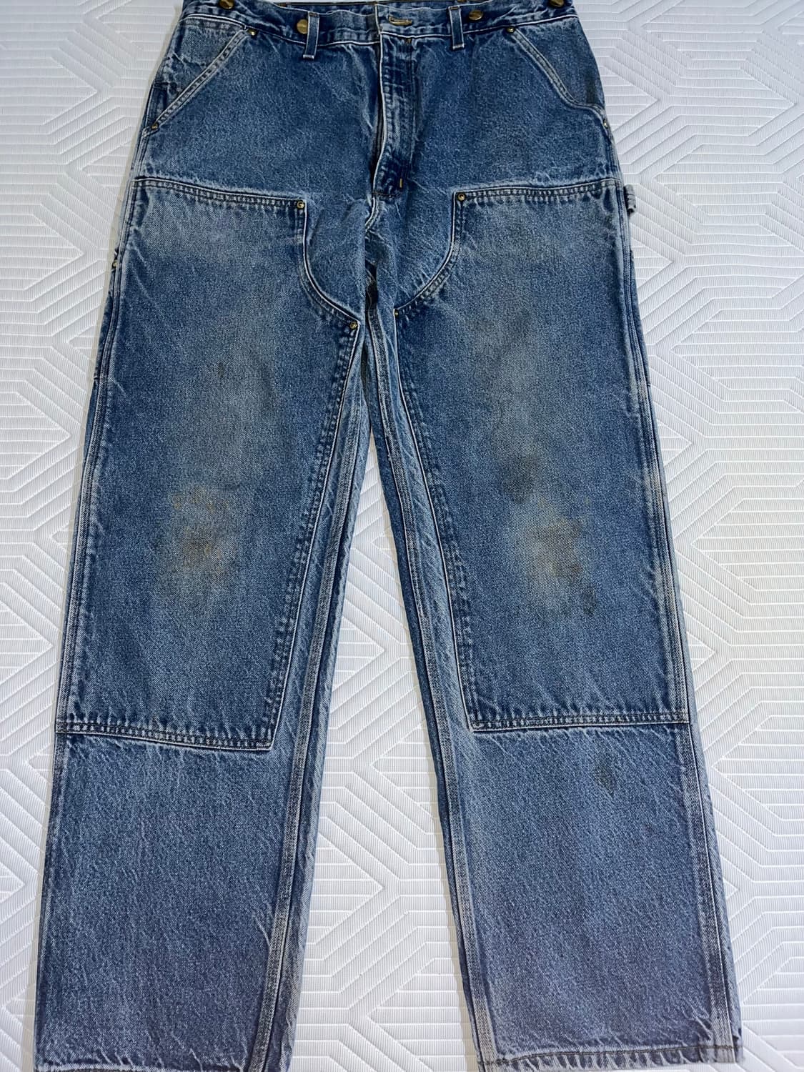 빈티지 칼하트 더블니 데님 made in usa 상품이미지1