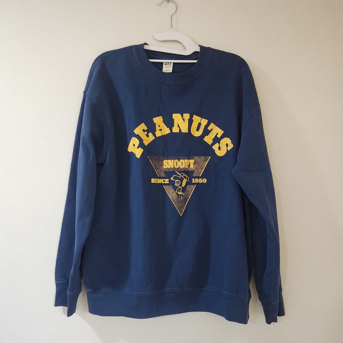 유니클로UT 스누피 빅프린팅 맨투맨 L(L) 상품이미지1