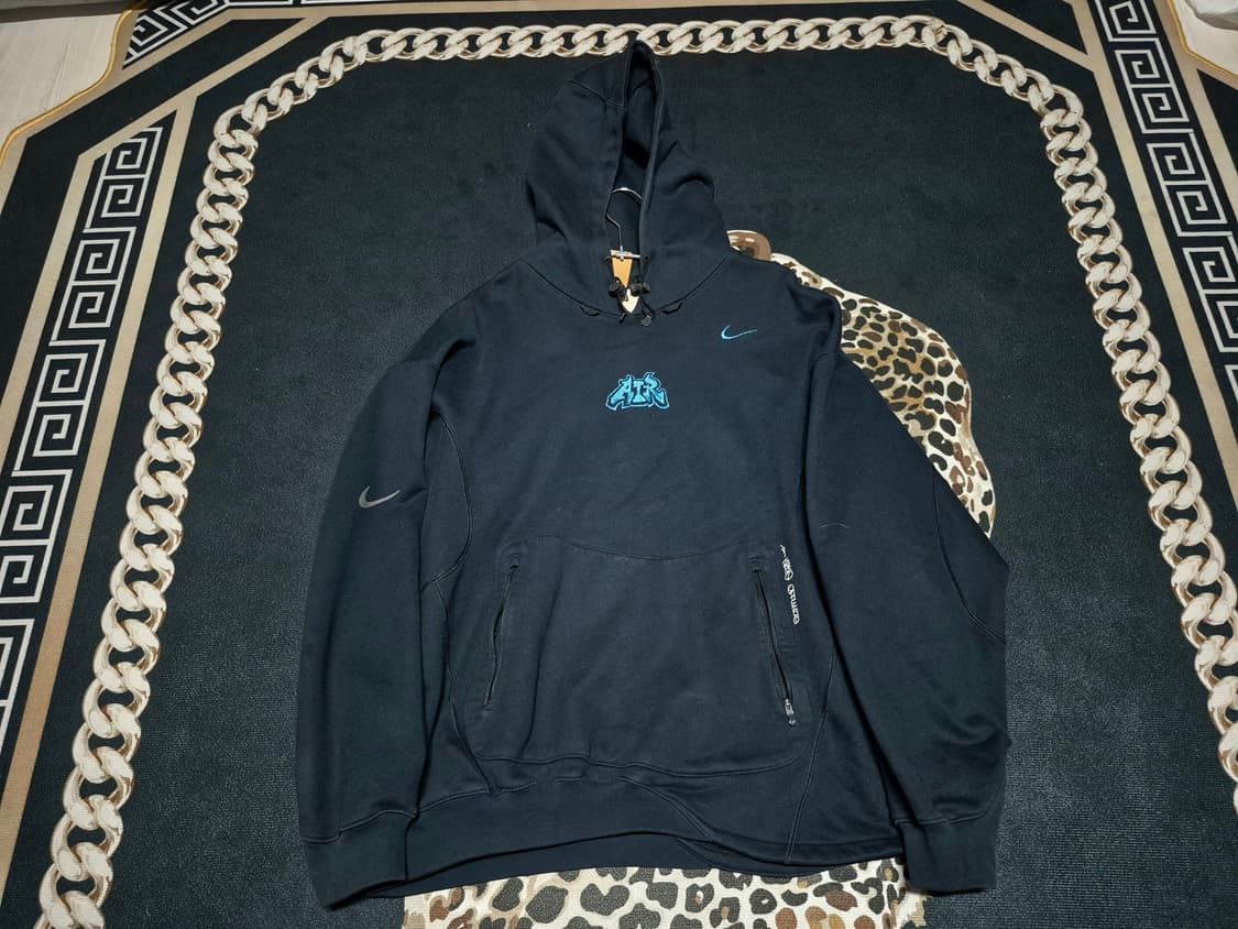 나이키 X 오프화이트 NRG 플리스 후드티 XL 정품 상품이미지3