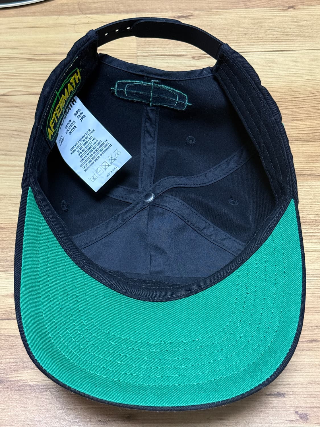 ATM LOGO BALL CAP [BLACK] 상품이미지3