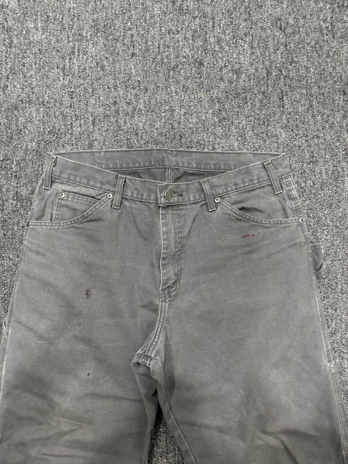 00s 빈티지 디키즈 싱글니 그레이 워크팬츠 상품이미지4