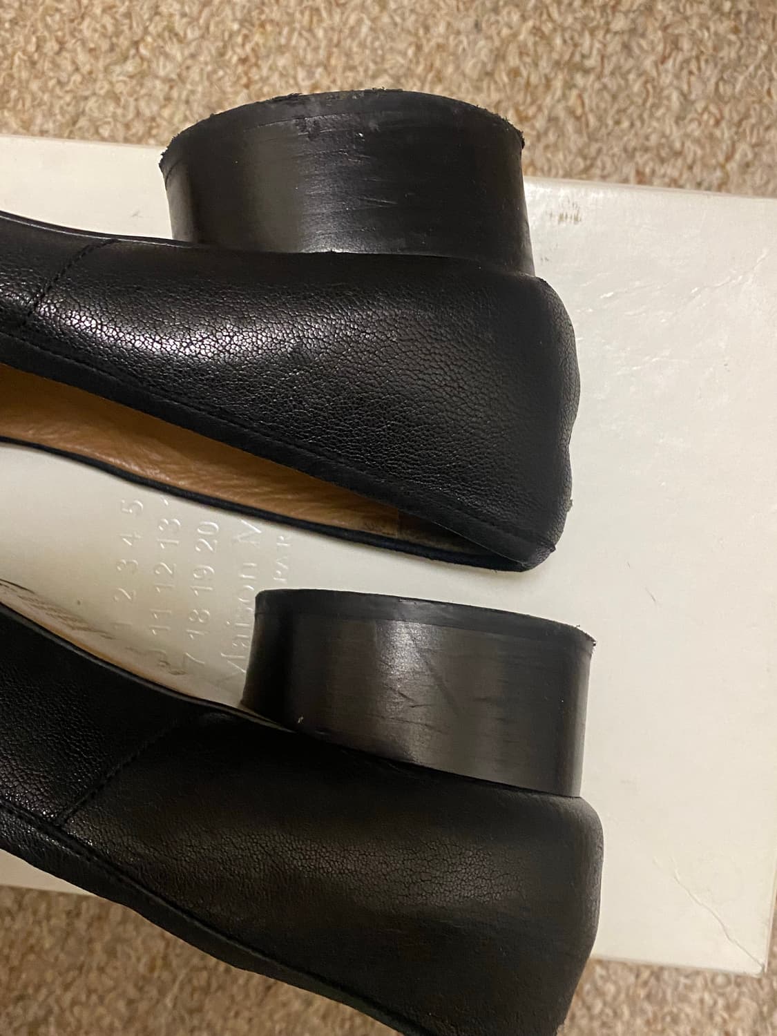 메종 마르지엘라 타비 구두 38 ½ 상품이미지6