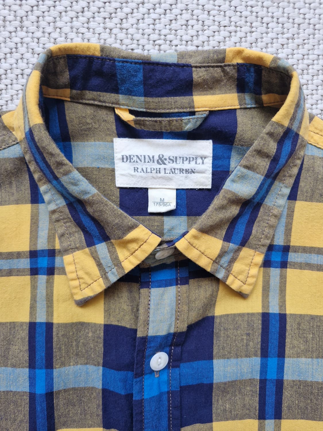 폴로 데님앤서플라이 플레이드 체크셔츠  상품이미지2