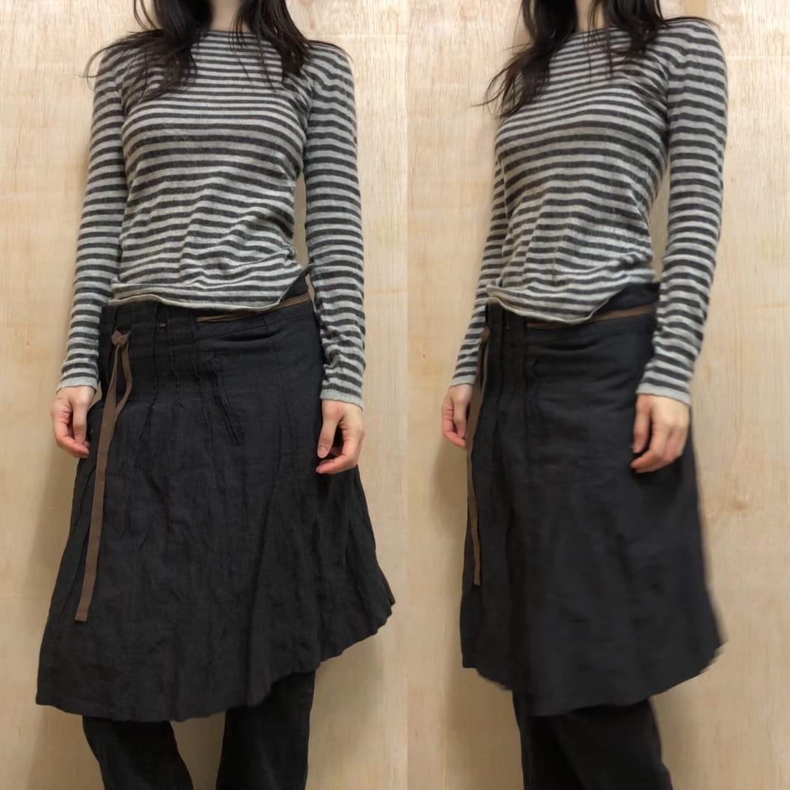 [직수입] 빈티지 fongi 미디 스커트 상품이미지4