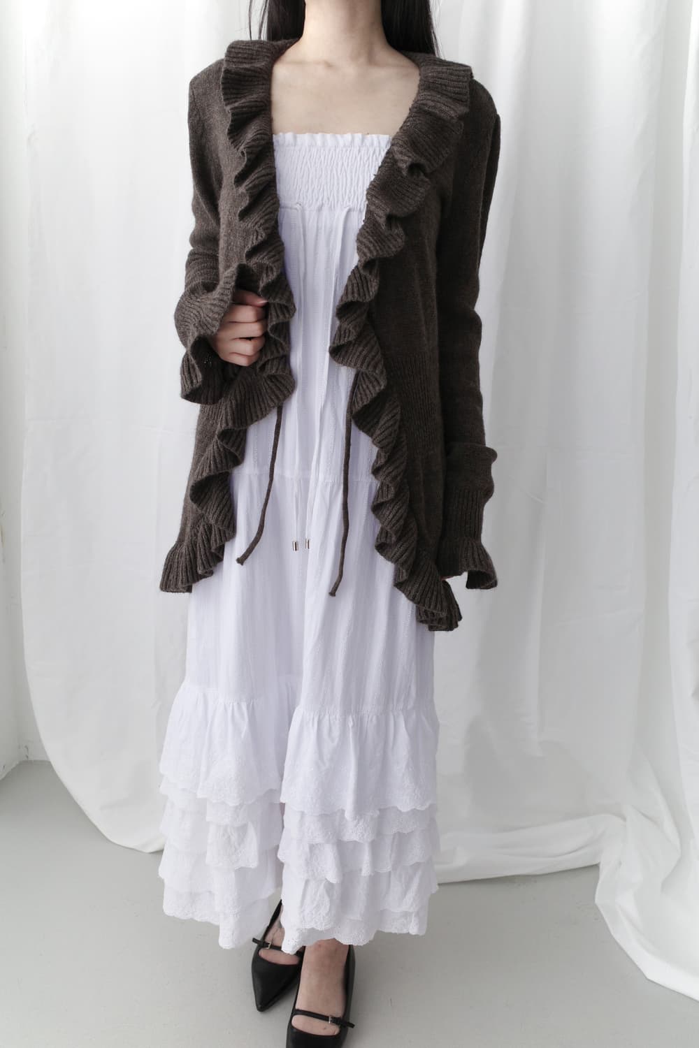 frill cardigun 상품이미지7