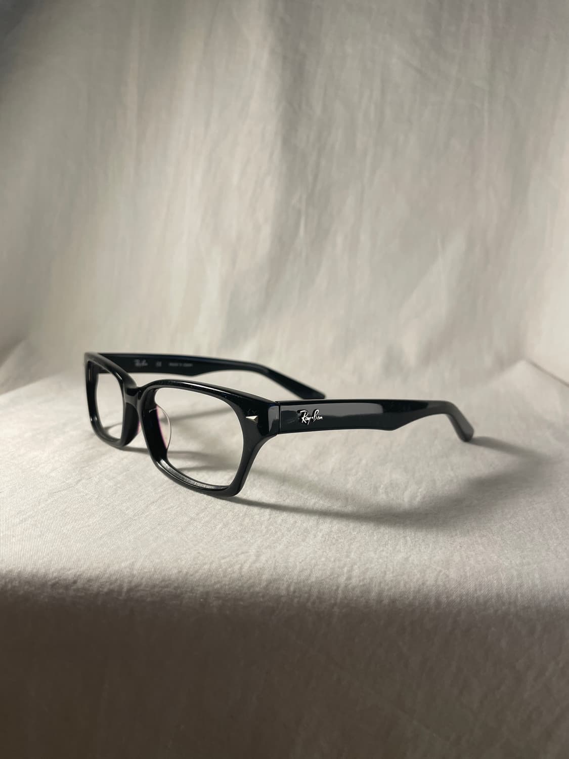 Rayban 블랙스퀘어엣지 아세테이트 일본생산 상품이미지2