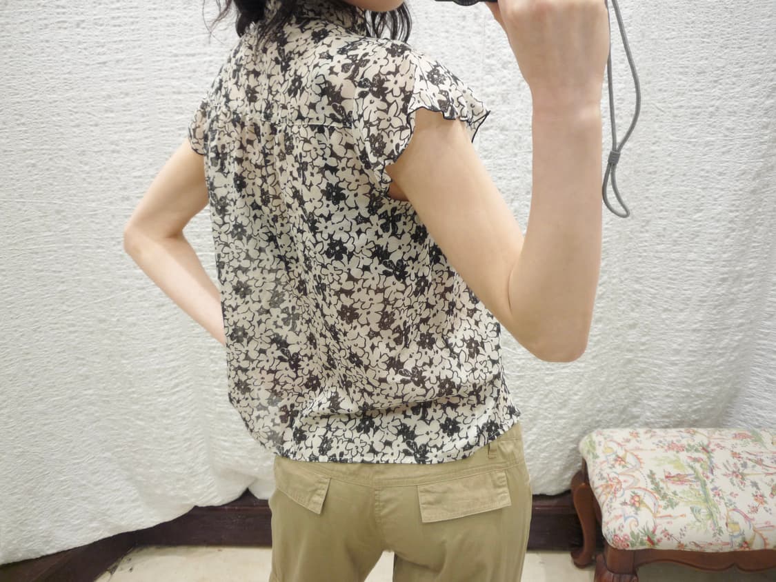 Flower frill blouse 상품이미지6