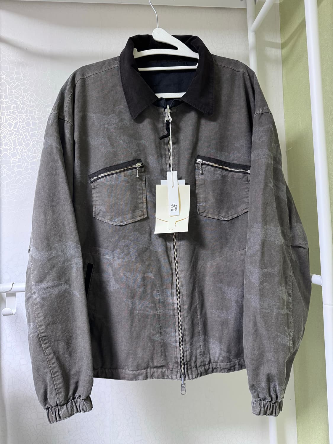 [2] 폴리테루 라미 카모 리버시블 블루종 상품이미지3