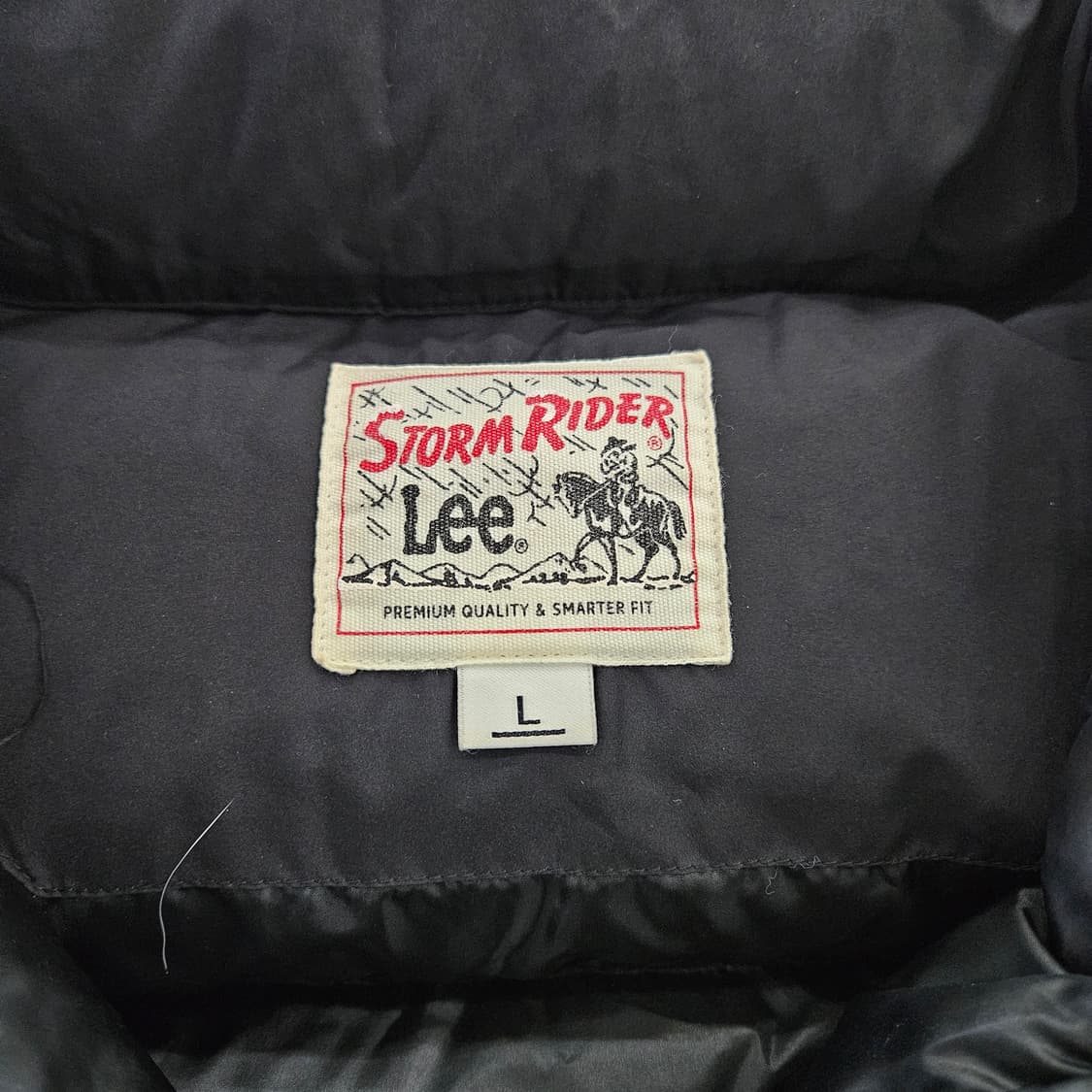 [L] Lee 리 덕다운 블랙 오리털 패딩 0115YH1 상품이미지3