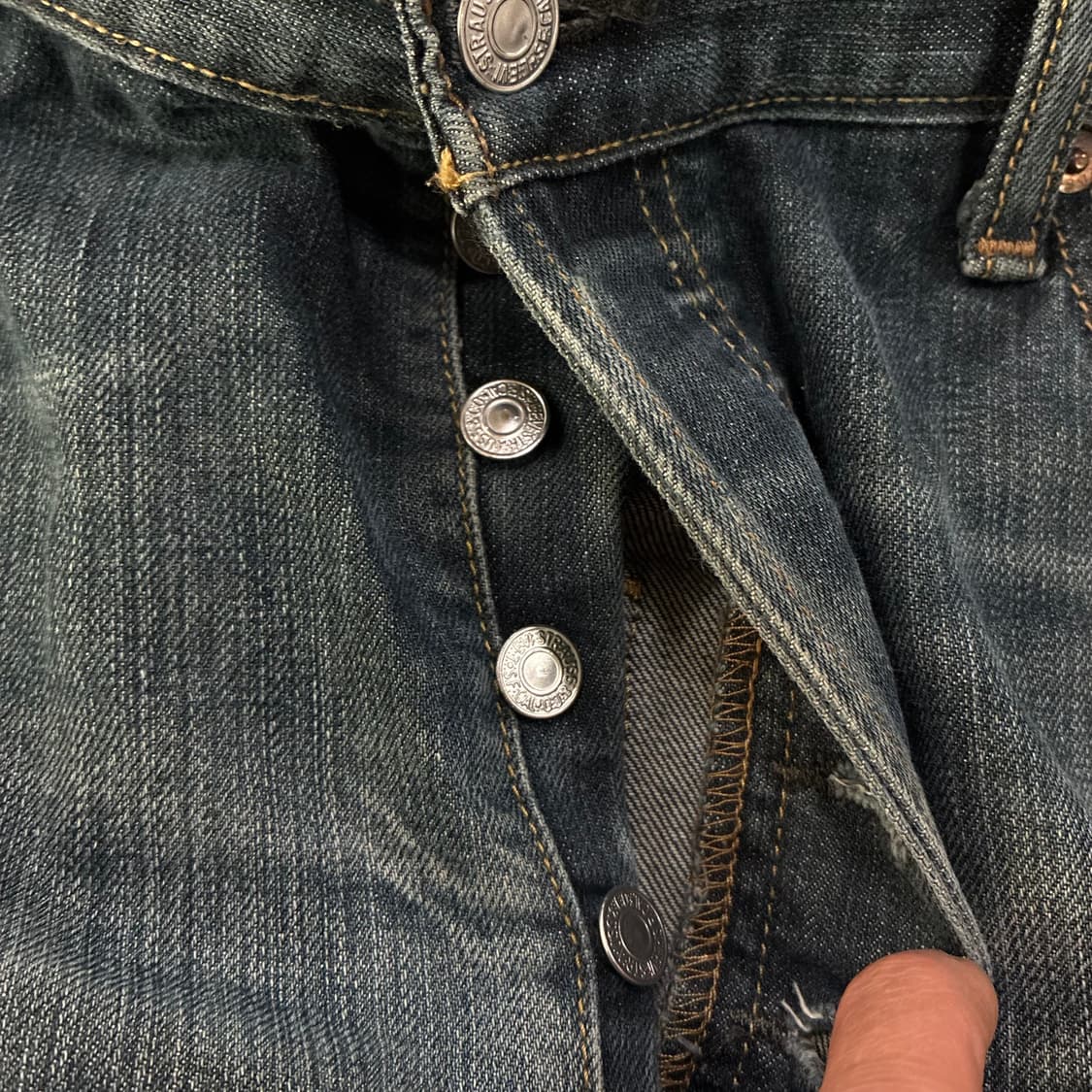 리바이스 501 청바지 W36 L32 상품이미지5