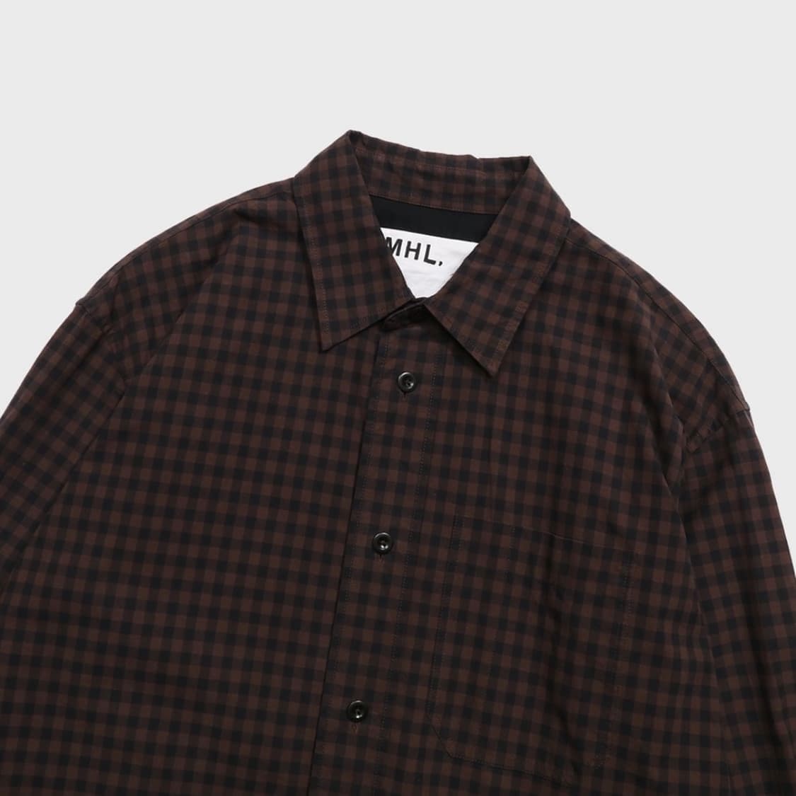 마가렛호웰(Margaret Howell, MHL) 체크 셔츠 상품이미지1