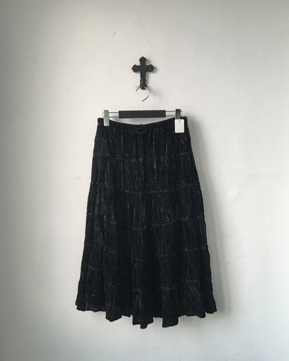 Velvet layer skirt 상품이미지1