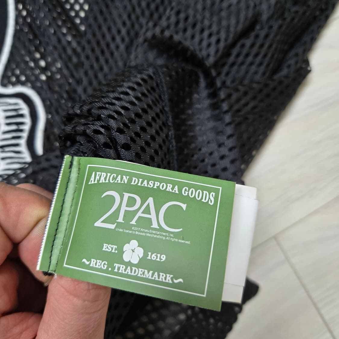 아워레가시 x 데님 티어스 x 투팍 하키 마이티 메쉬 저지 상품이미지5