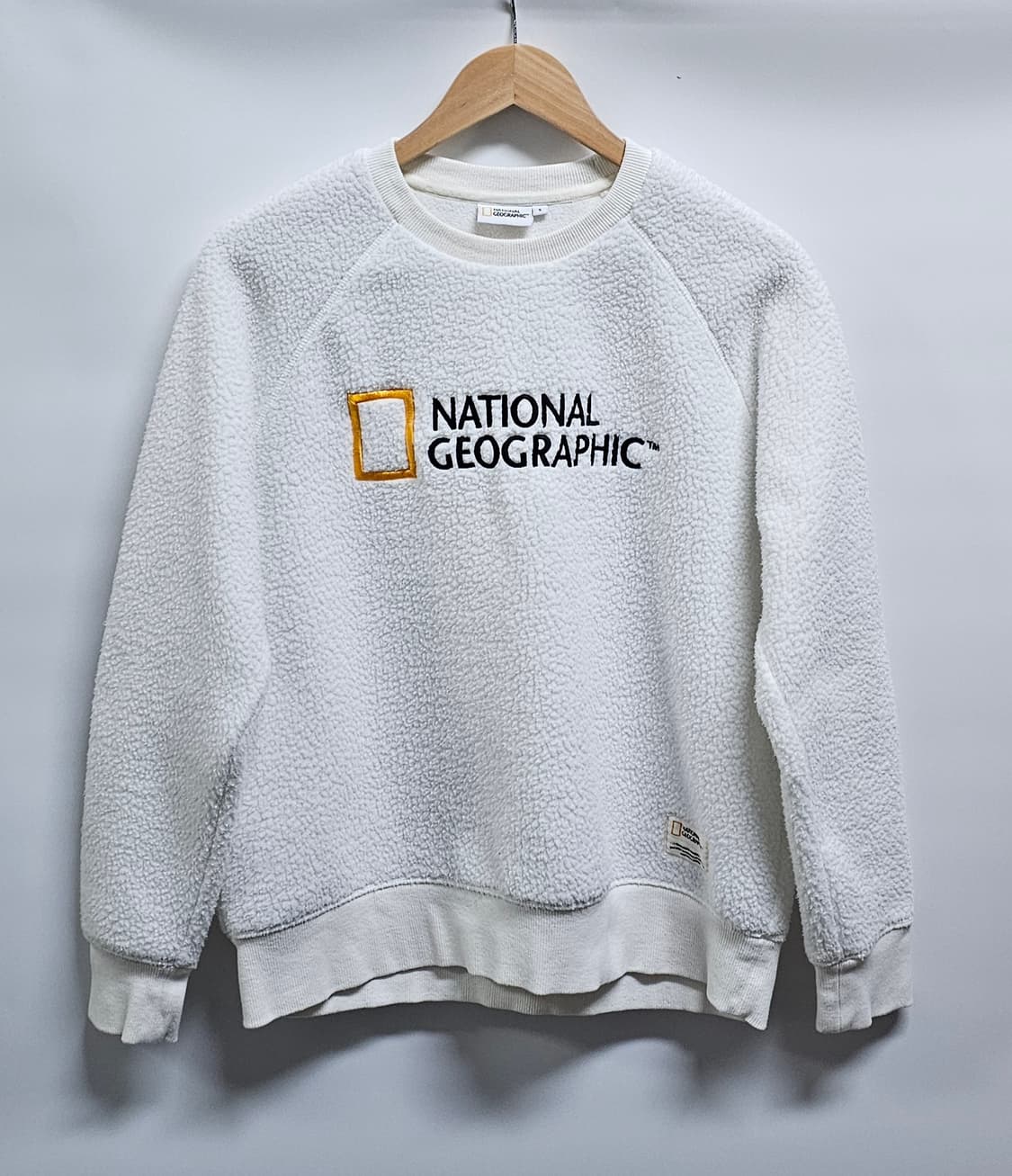 내셔널지오그래픽 여성 후리스 맨투맨 S 상품이미지1