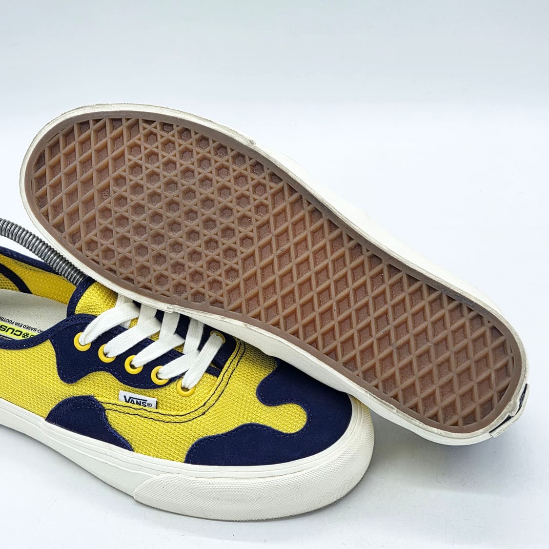 반스 볼트 UA 어센틱 VR3 LX 패치워크 블루/옐로우 (280) 상품이미지3