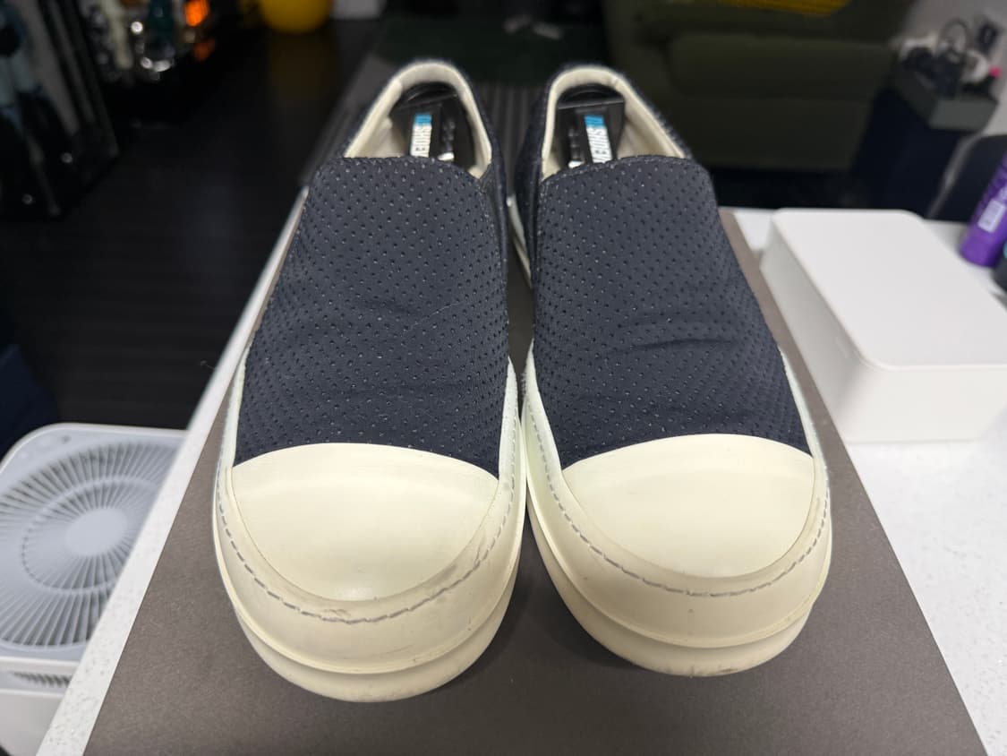 릭오웬스 다크쉐도우 라몬즈 로우 슬립온(펀칭) 상품이미지1