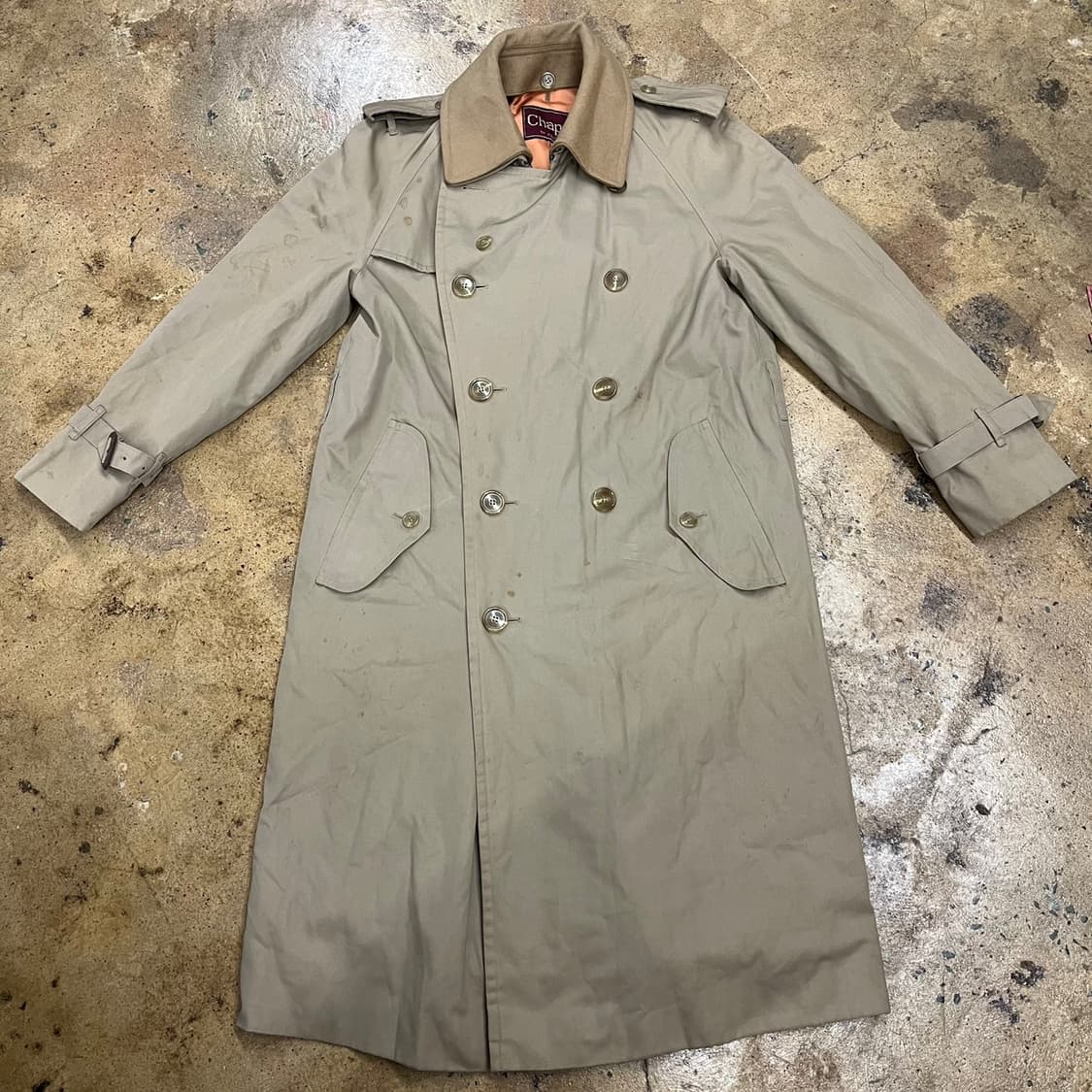 [정품] 챕스 랄프로렌 베이지 트렌치코트 b10 상품이미지2