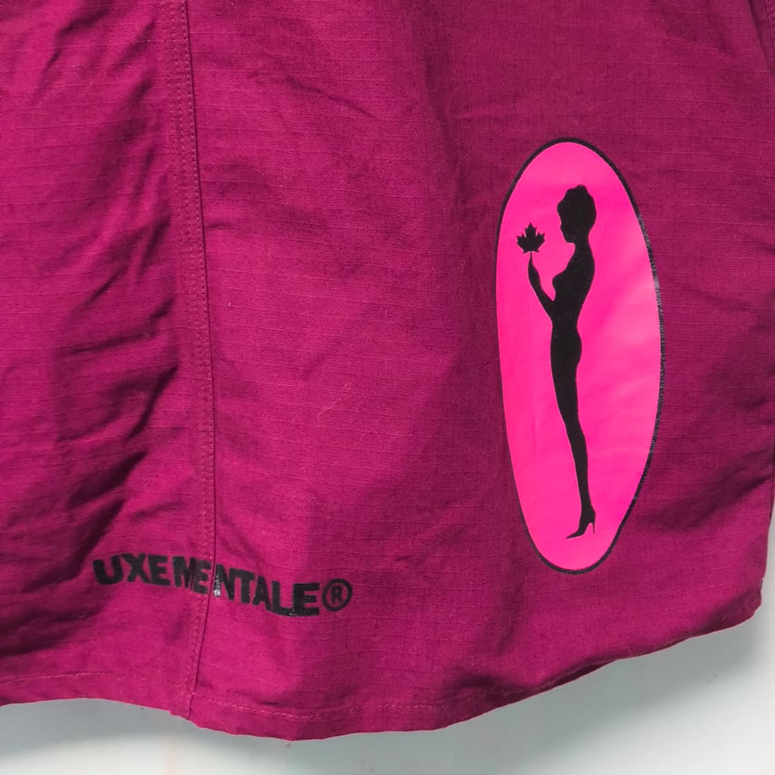 [M] UXE MENTALE 버건디 워크자켓 상품이미지5