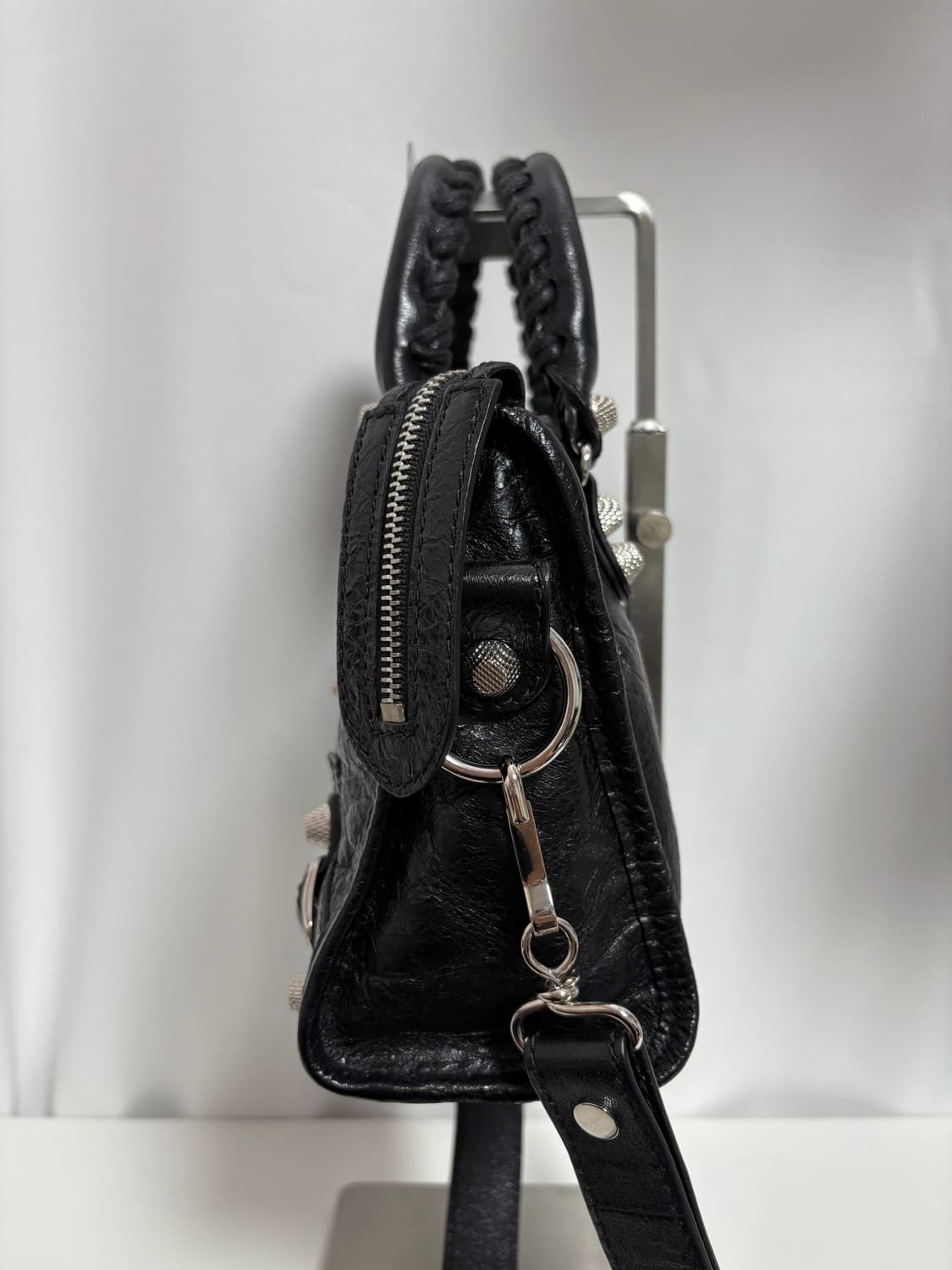 발렌시아가 자이언트 모터 미니 블랙 상품이미지6