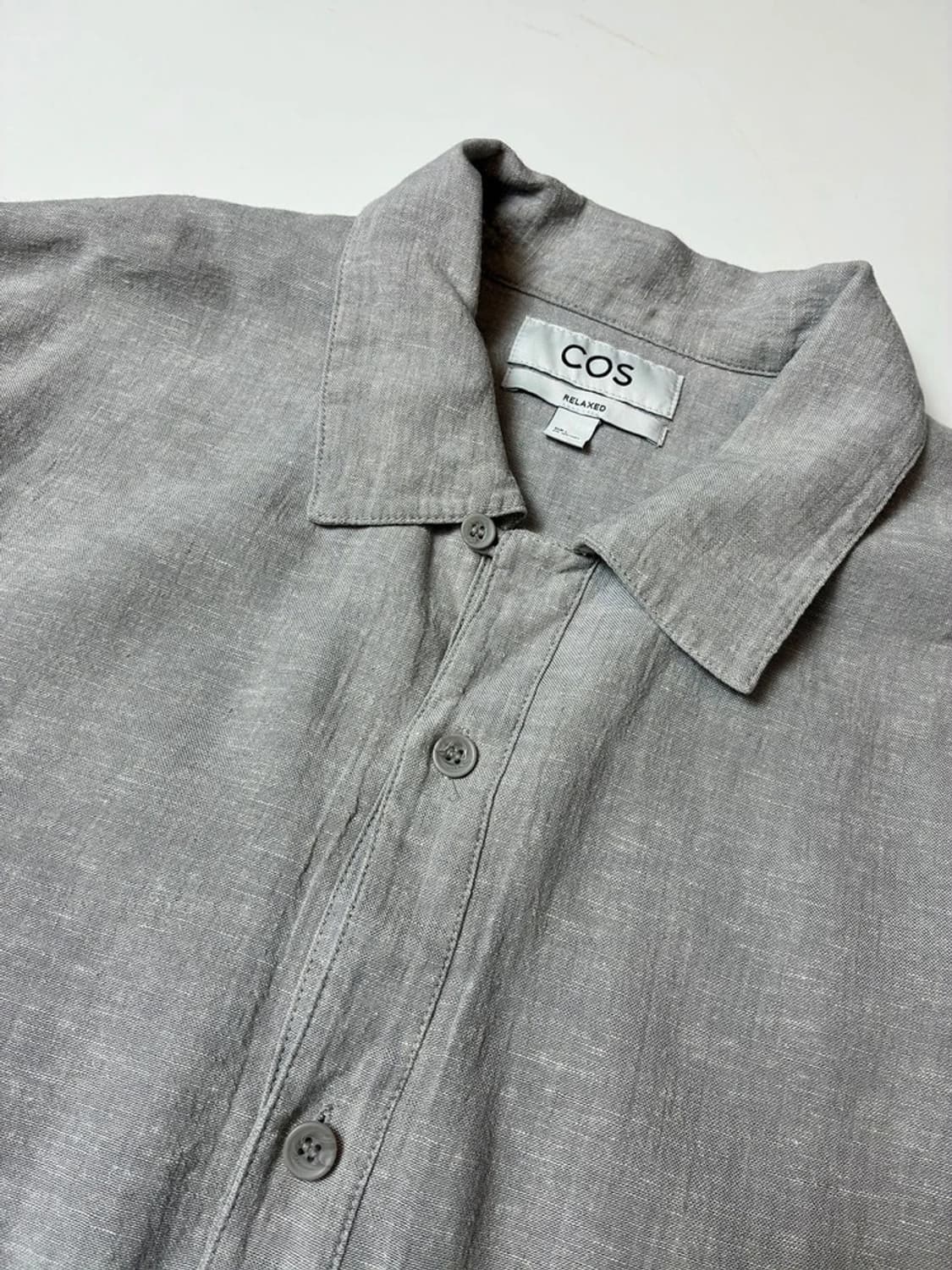 코스 COS 신형 린넨 블렌드 셔츠 PN8265 상품이미지4