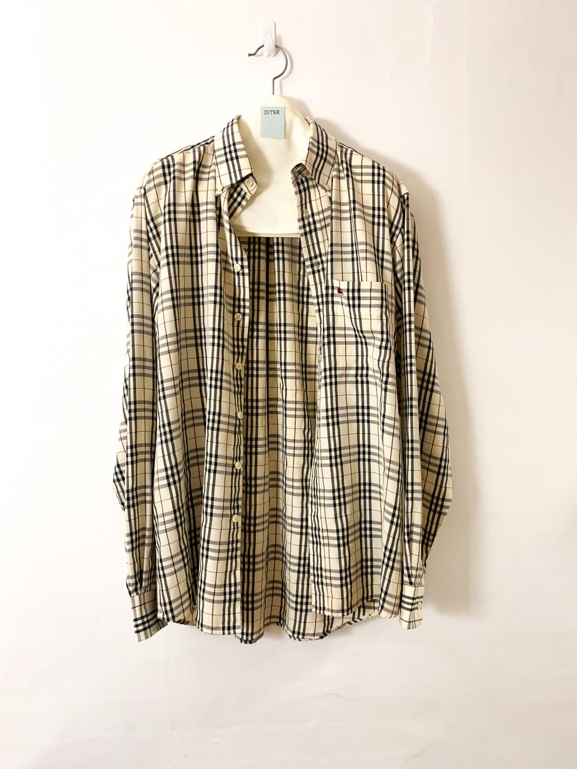 [M] 버버리 노바체크 셔츠 상품이미지3