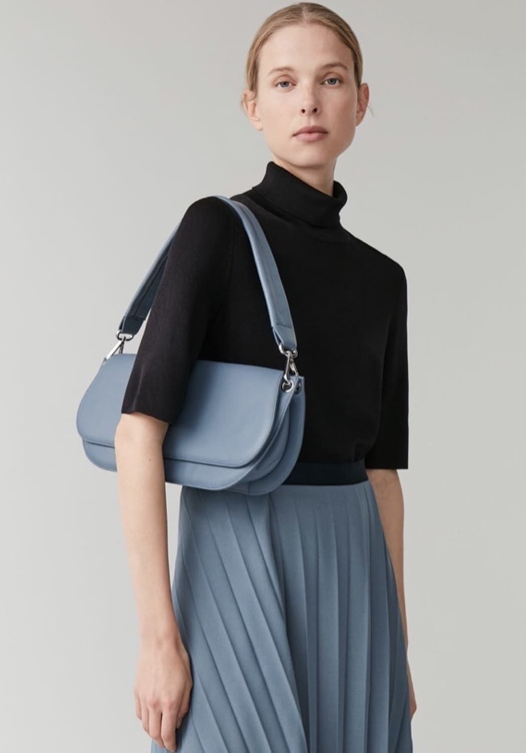 코스 레더 바게트 숄더백 Cos Leather Baguette bag 상품이미지2