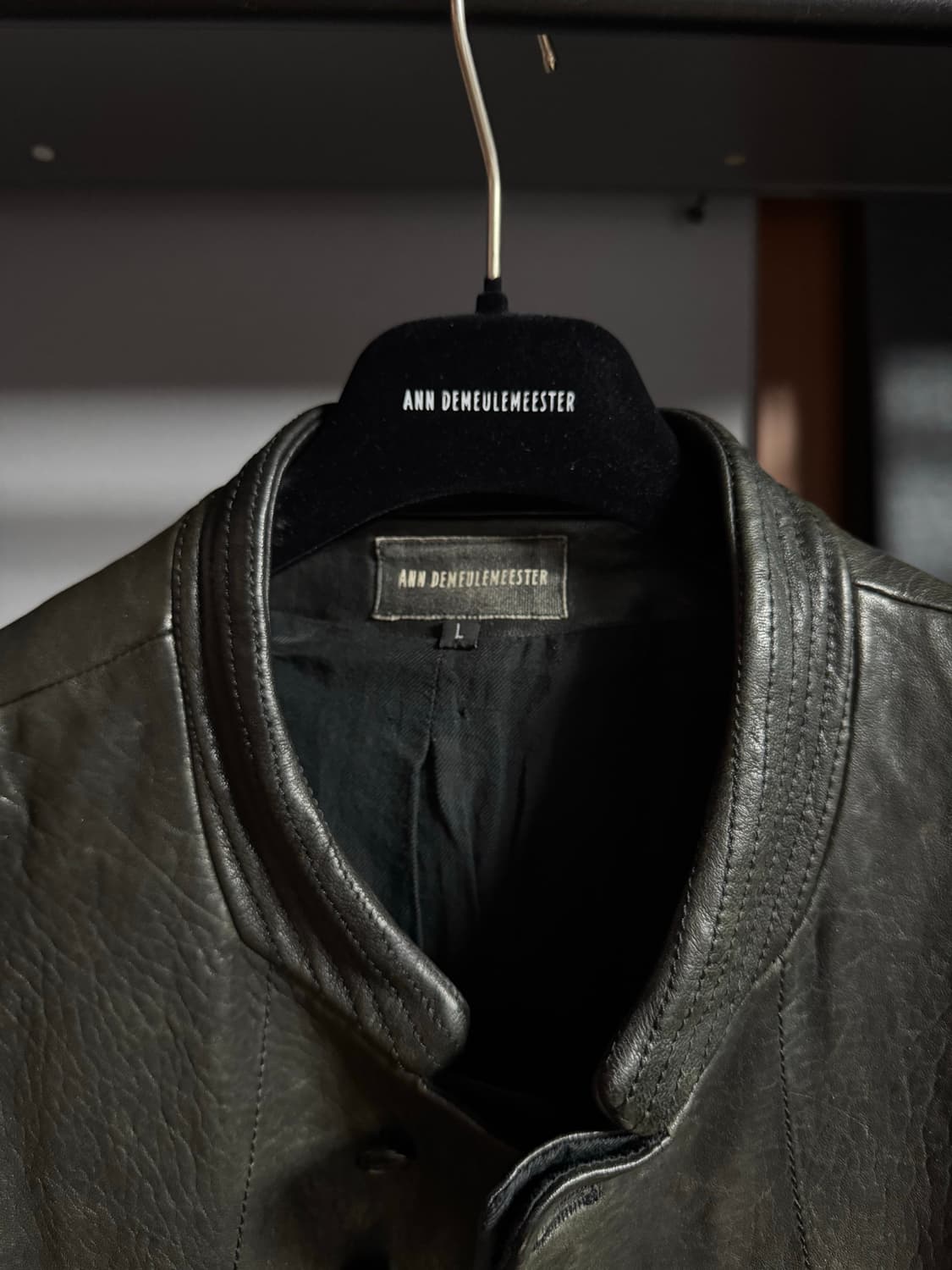 [L]Ann demeulemeester 2000's lether vest 상품이미지3