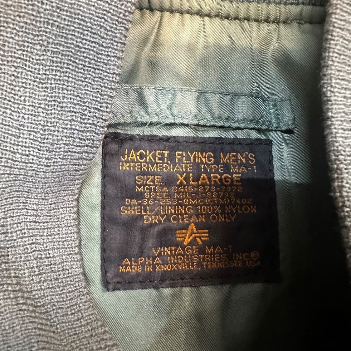 알파인더스트리 빈티지 항공 점퍼 상품이미지6