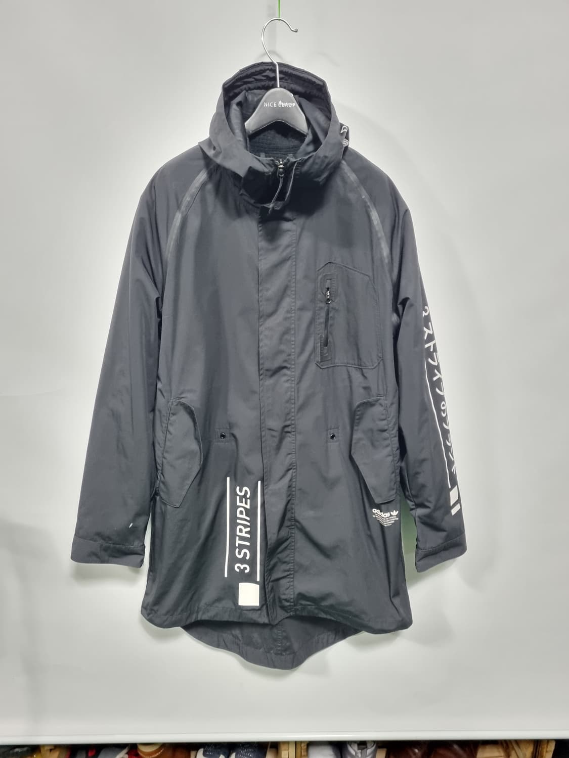 아디다스 NMD 유틸리티  블랙 파카 자켓 M 상품이미지1