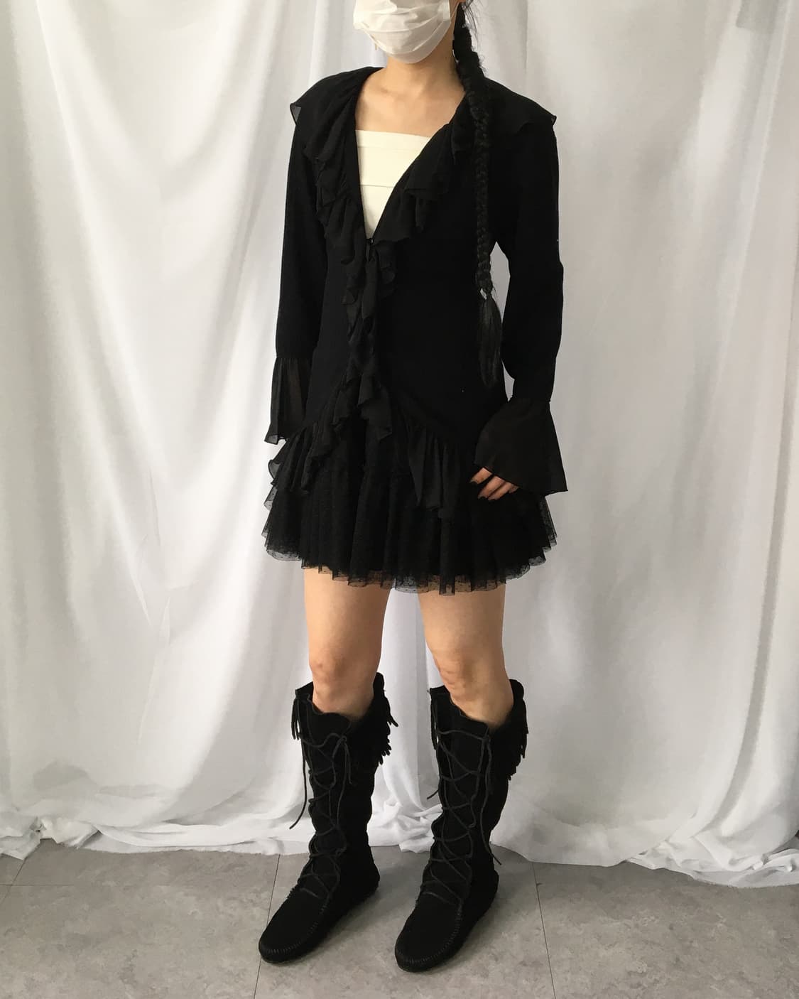 Ruffle point cardigan 상품이미지8