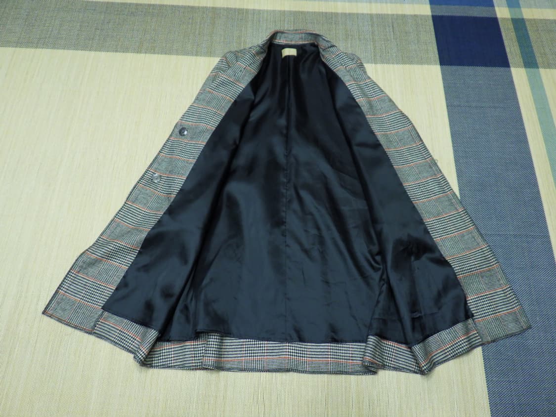 (85/55size) 미샤 MICHAA 울혼방 글렌체크 코트 상품이미지6