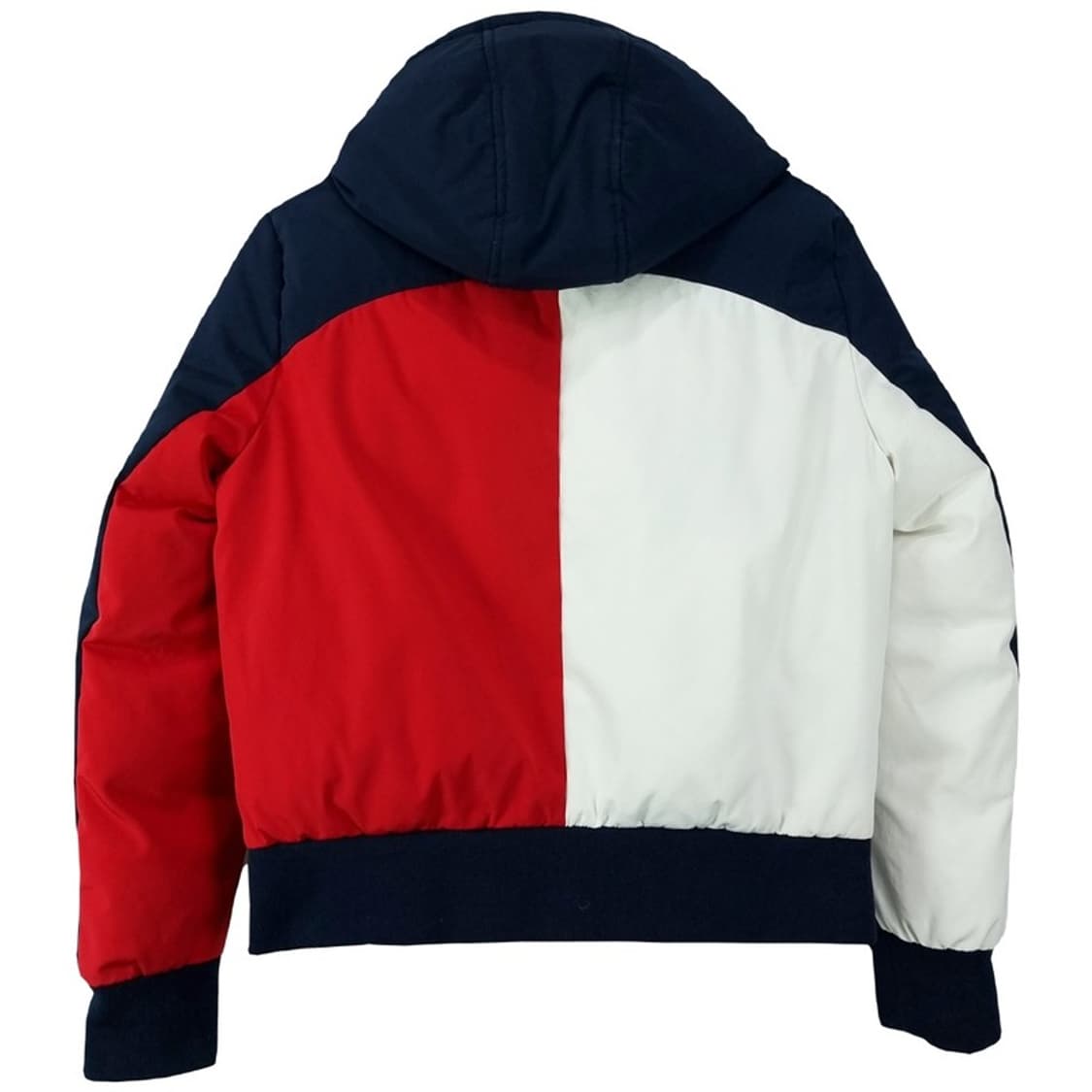 [타미힐피거] 빅로고 후드 봄버 자켓 네이비 M18492 상품이미지3