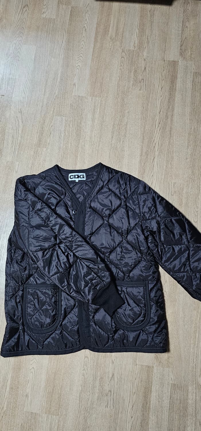 꼼데 CDG 알파인더스트리 라이너자켓 블랙 L사이즈 상품이미지1