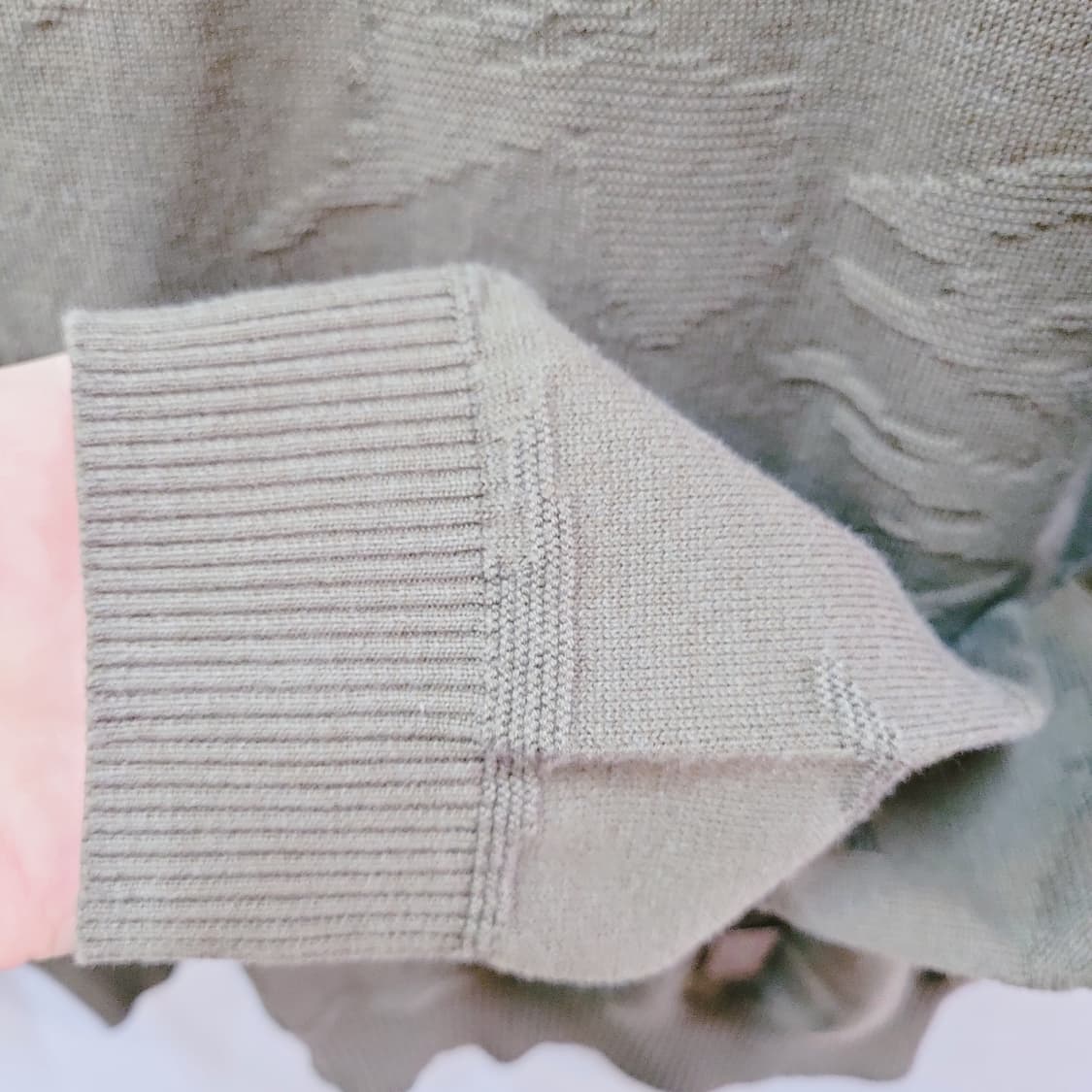 L) 게스 얇은 라운드 니트 상품이미지6