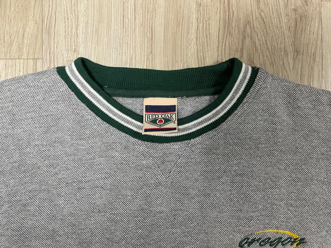 100~105) 90s RED OAK 미대학 오레곤 맨투맨 상품이미지3