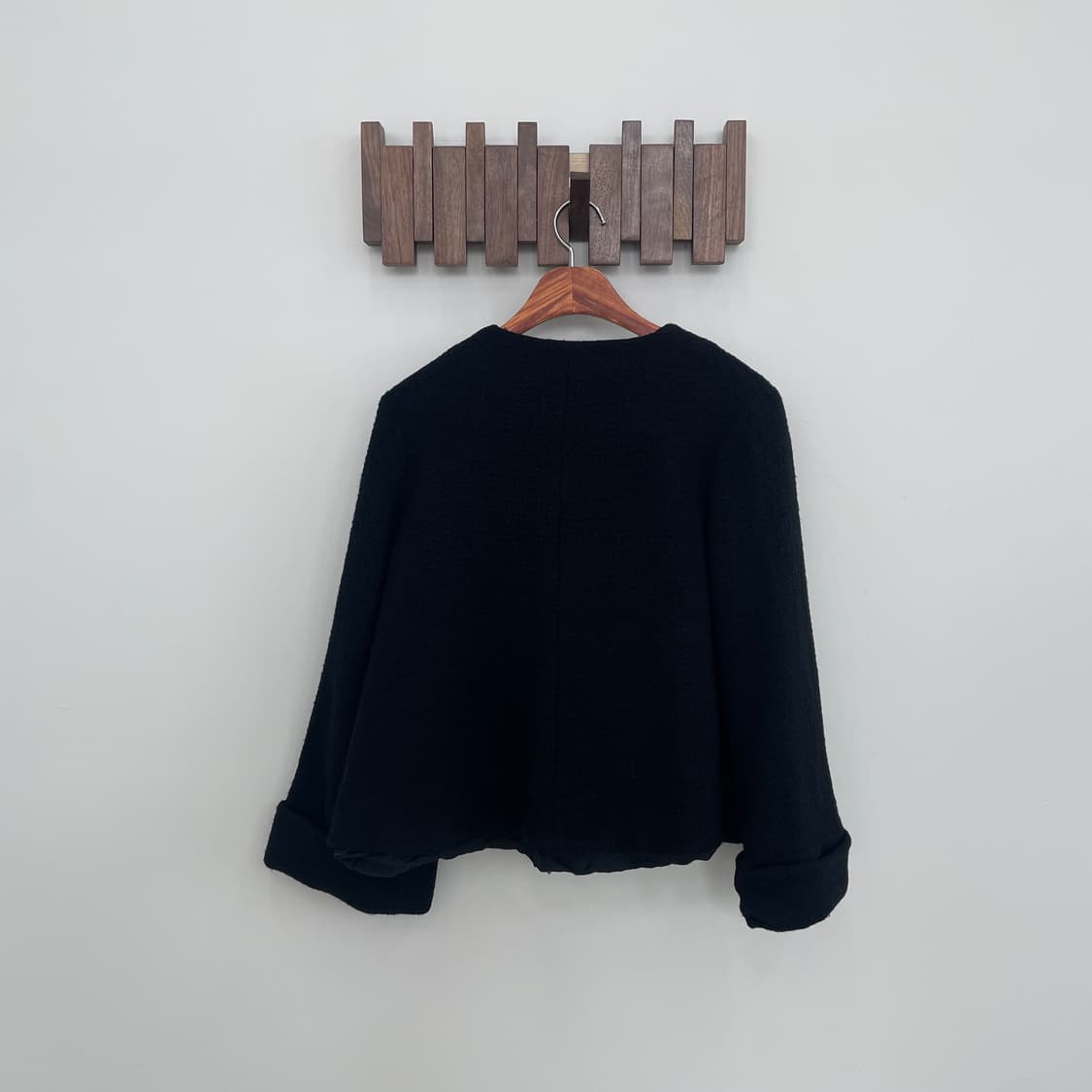 베르사체 울 집업 트위드 자켓 상품이미지3